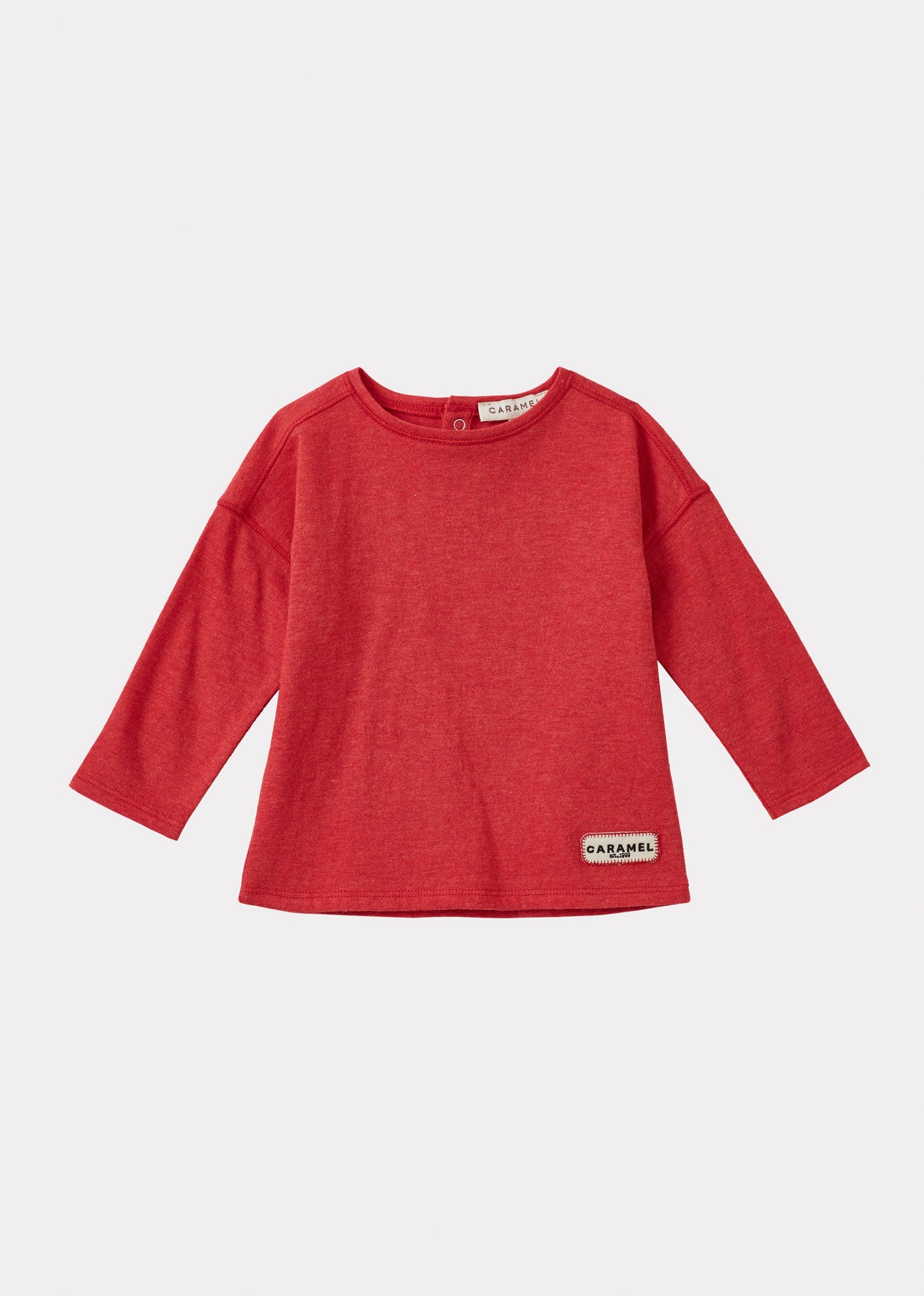 CARLISLE BABY COTTON T-SHIRT - RED