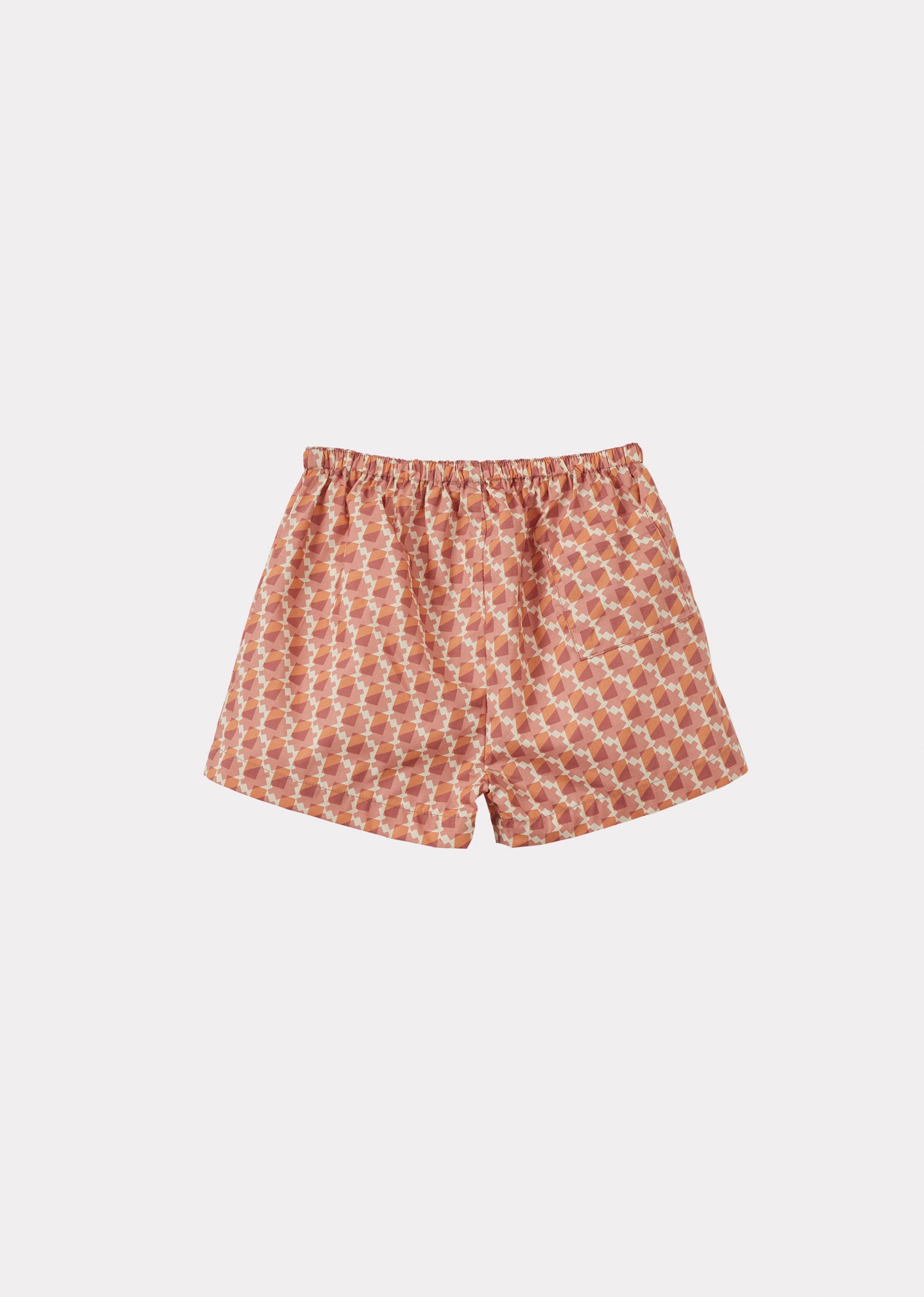CHARD BABY TOP AND TROUSERS SET - MAUVE GEO PRINT