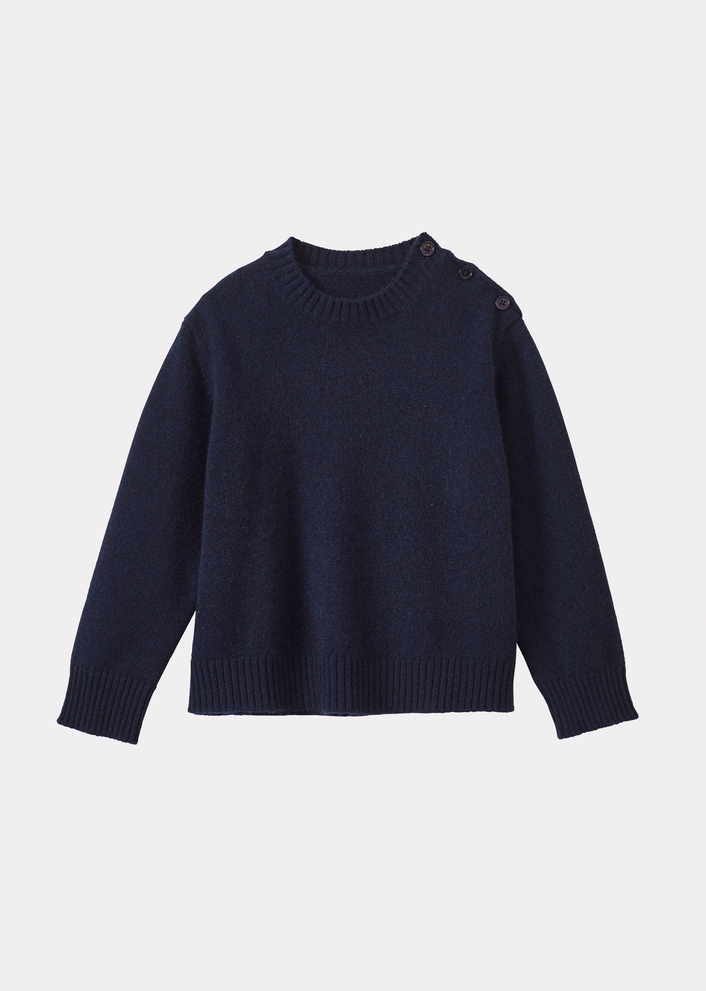 CHESTER CHILDREN'S CASHMERE JUMPER - NAVY