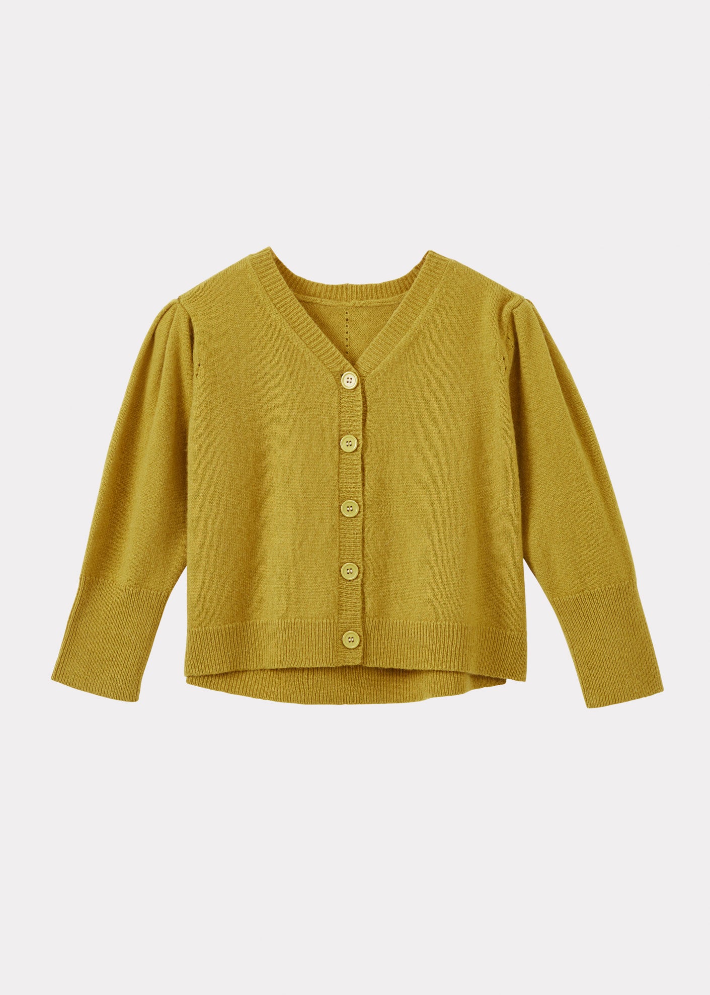 WOMAN CARDIGAN - CITRINE