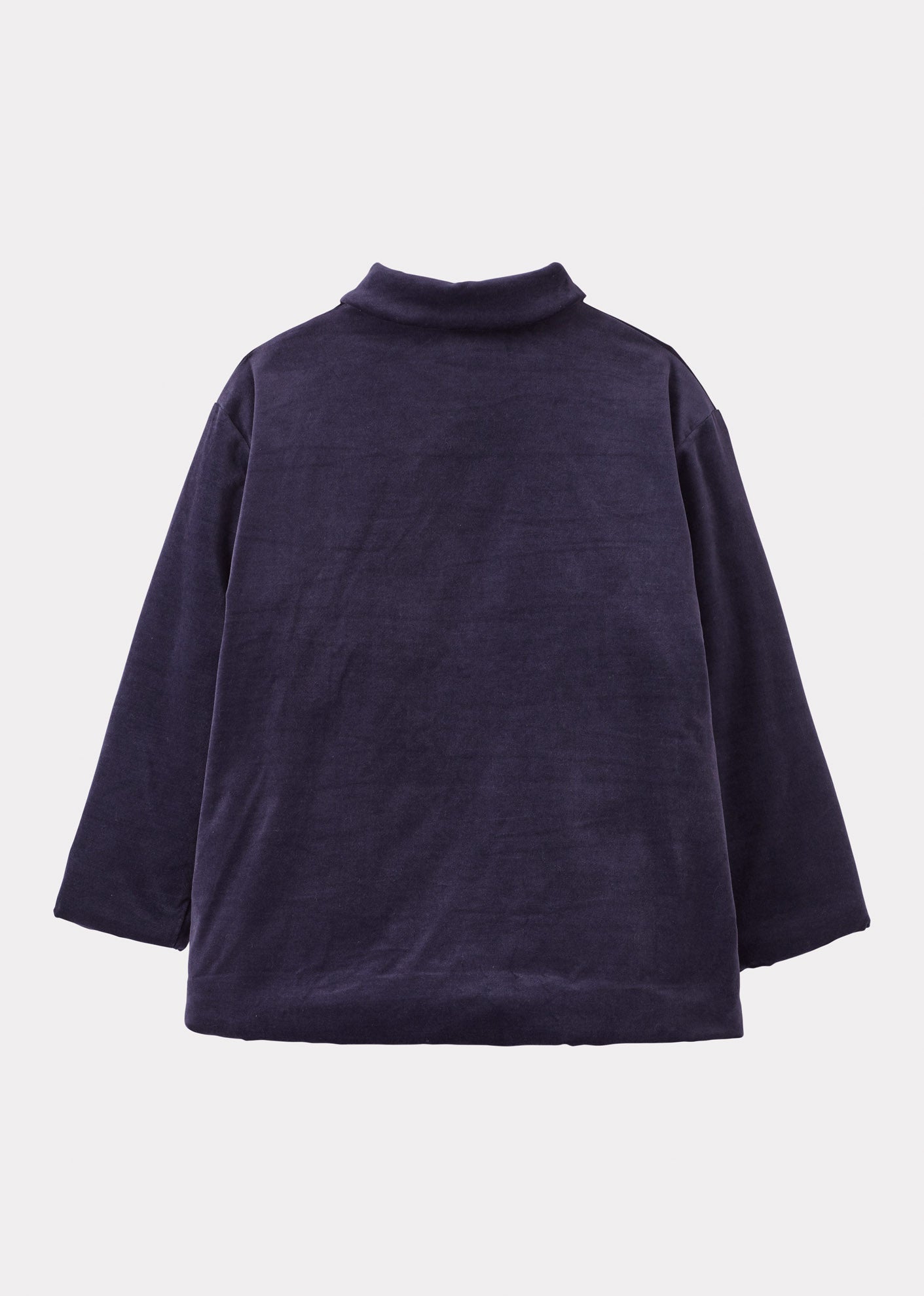 CLOWNFISH CHILDREN'S VELVET JACKET - DEEP PURPLE