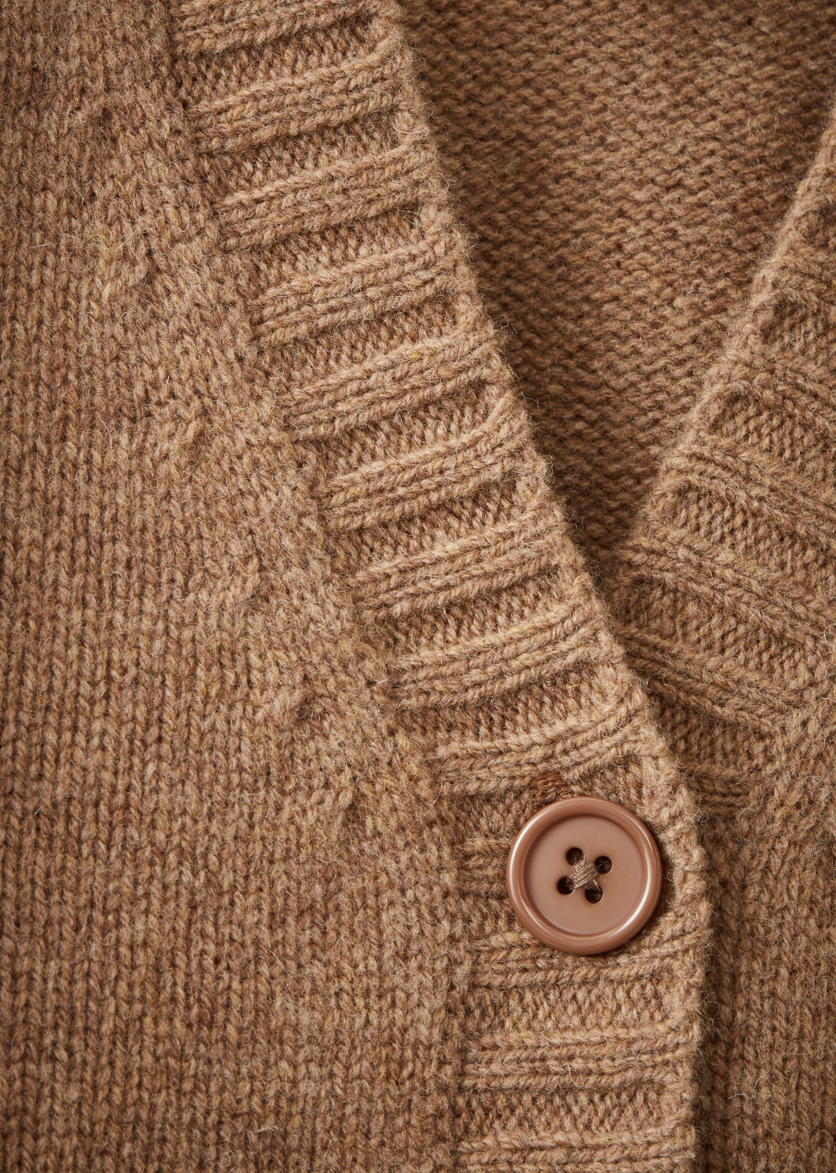 COPPER KIDS CARDIGAN - CAMEL 3