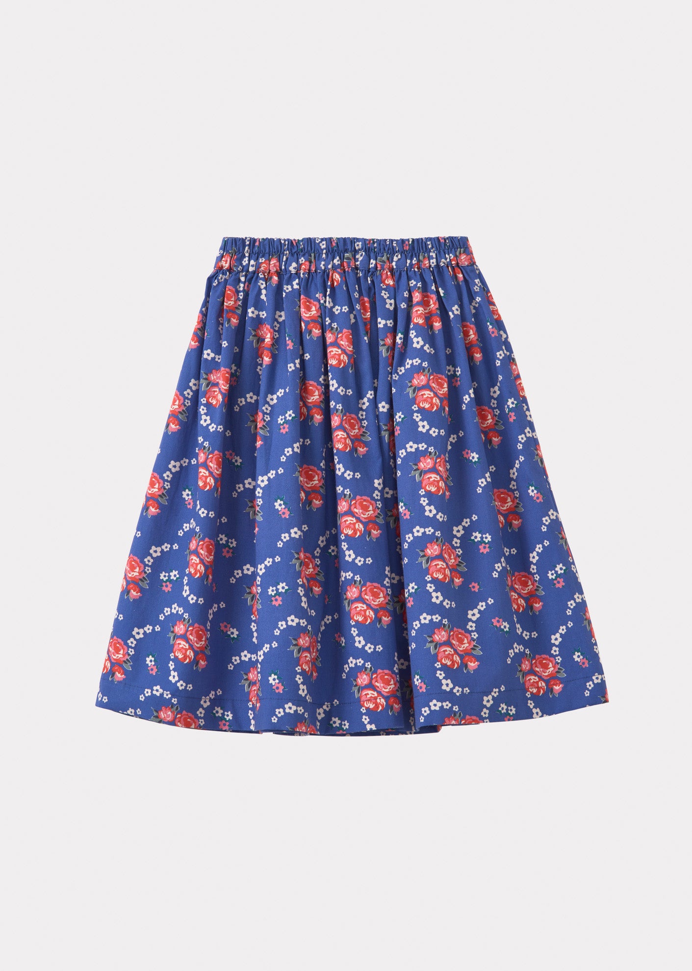 CUMIN SKIRT CHILD - ROSE POSY PRINT -BLUE