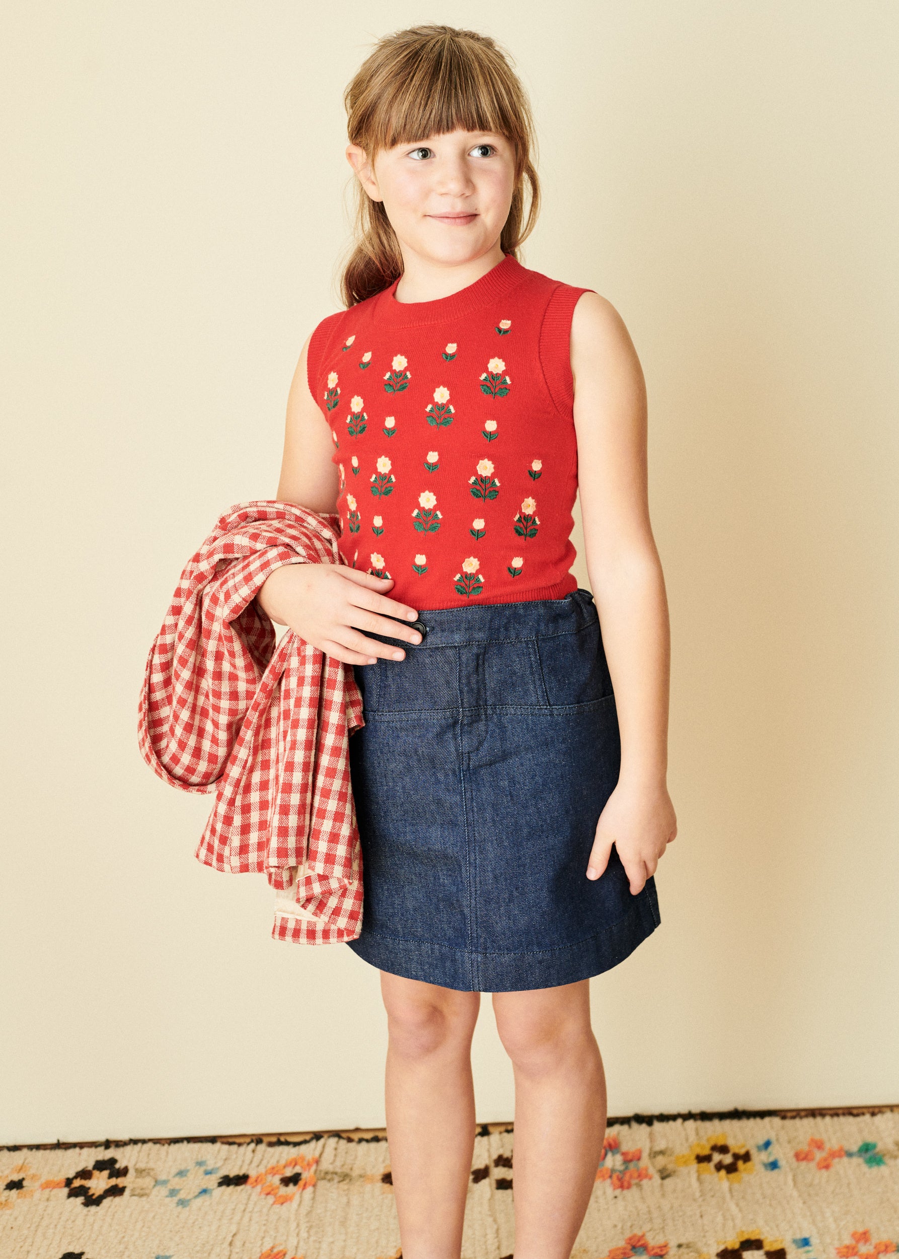 APERA SKIRT  - BLUE DENIM