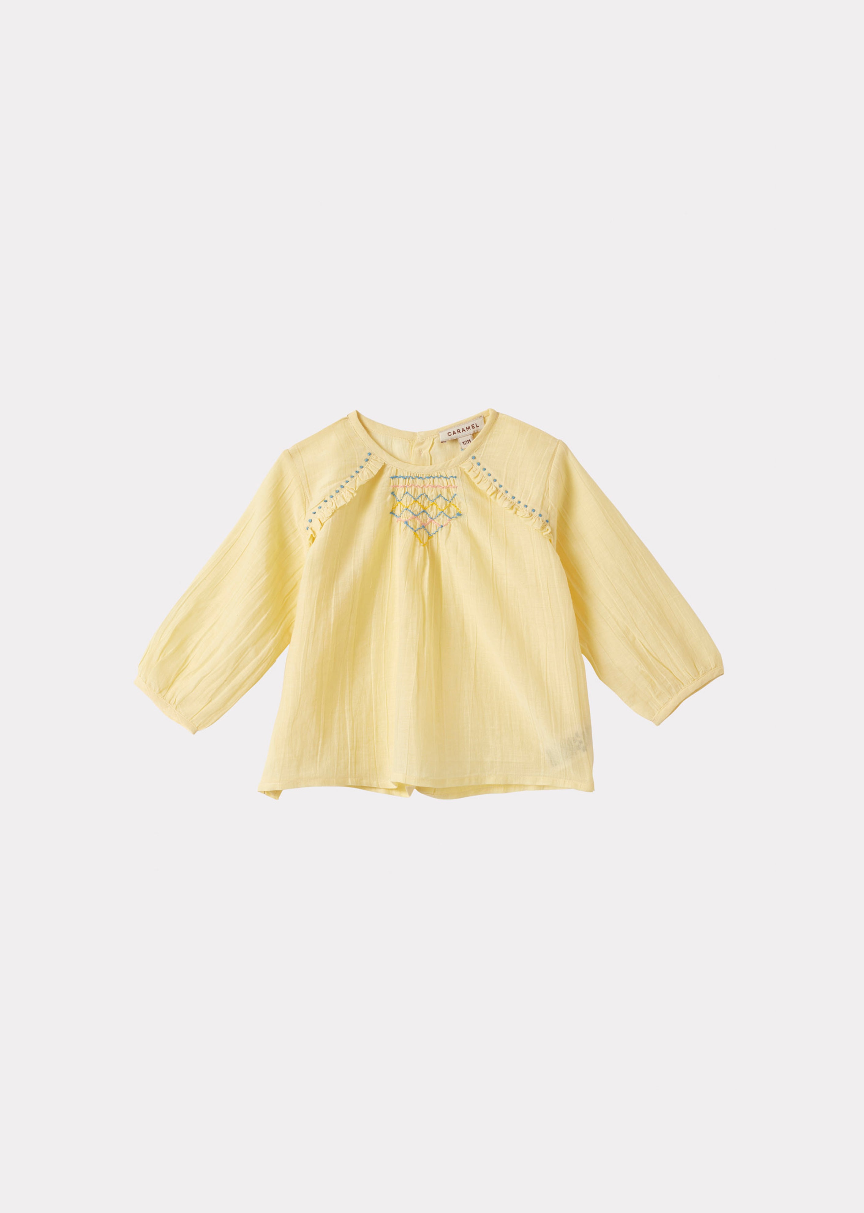 KRILL BABY BLOUSE - YELLOW