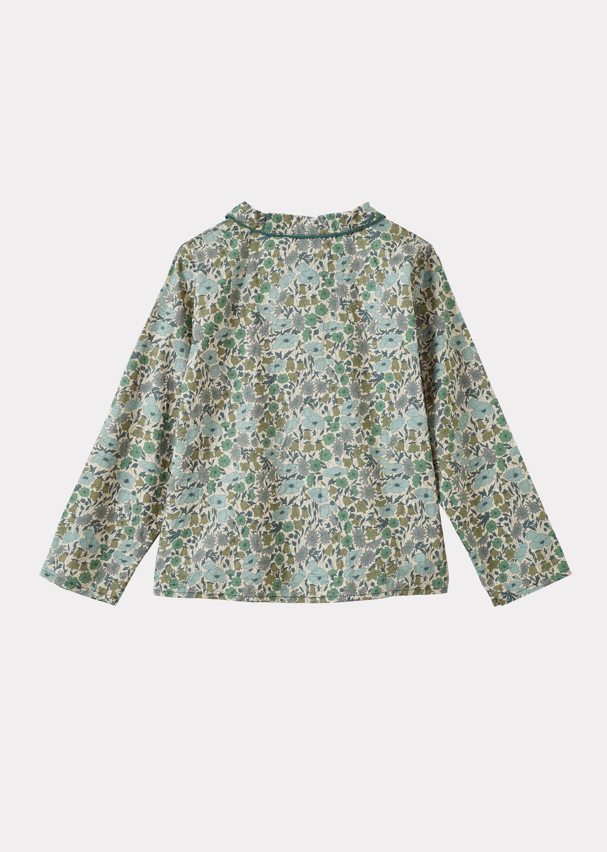DRAGONFLY CHILDREN'S COTTON SHIRT - LIBERTY POPPY & DAISY