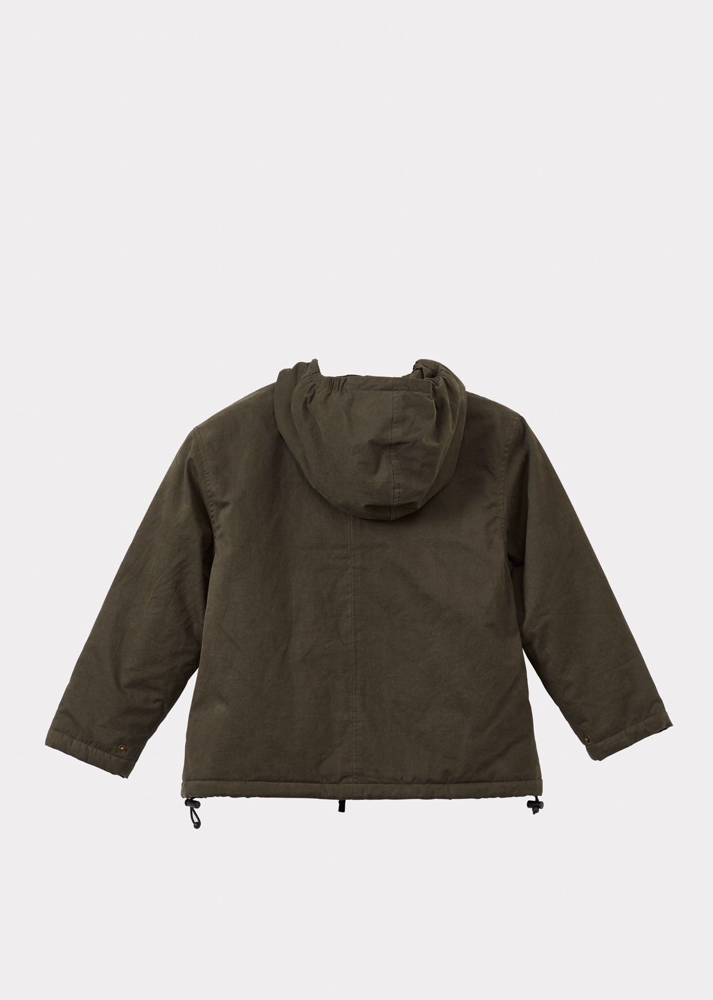 FALCON CHILDREN'S HEAVY COTTON TWILL PUFFER JACKET - KHAKI