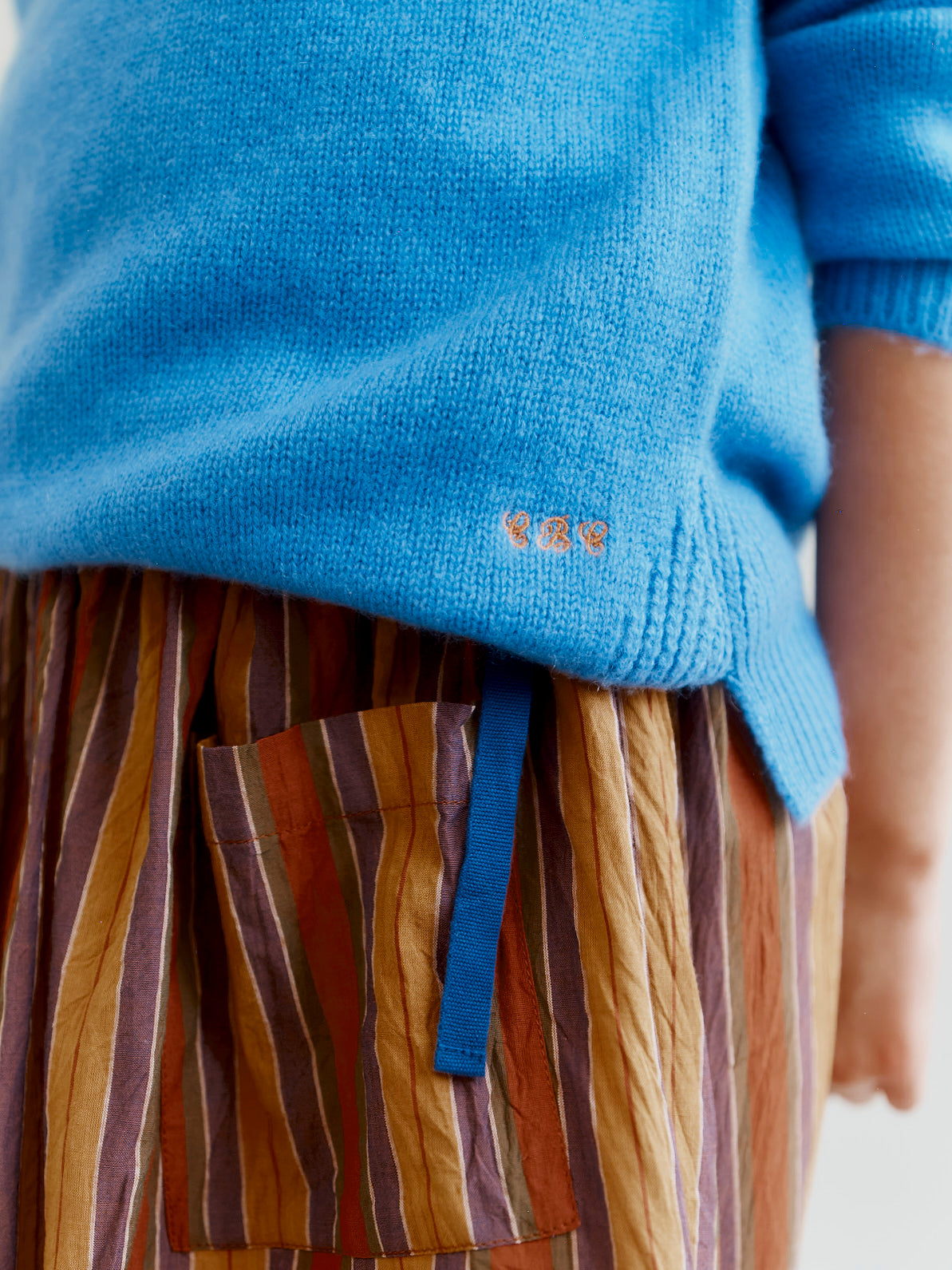 FENNEL CHILDREN'S CASHMERE JUMPER - SKY BLUE