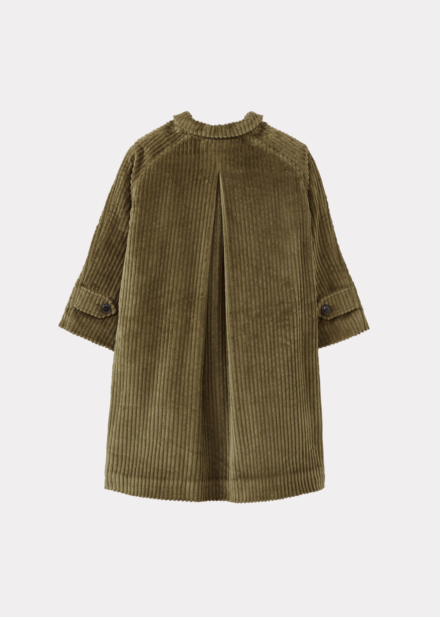 FINLEY CHILDREN'S COTTON CORDUROY COAT - KHAKI