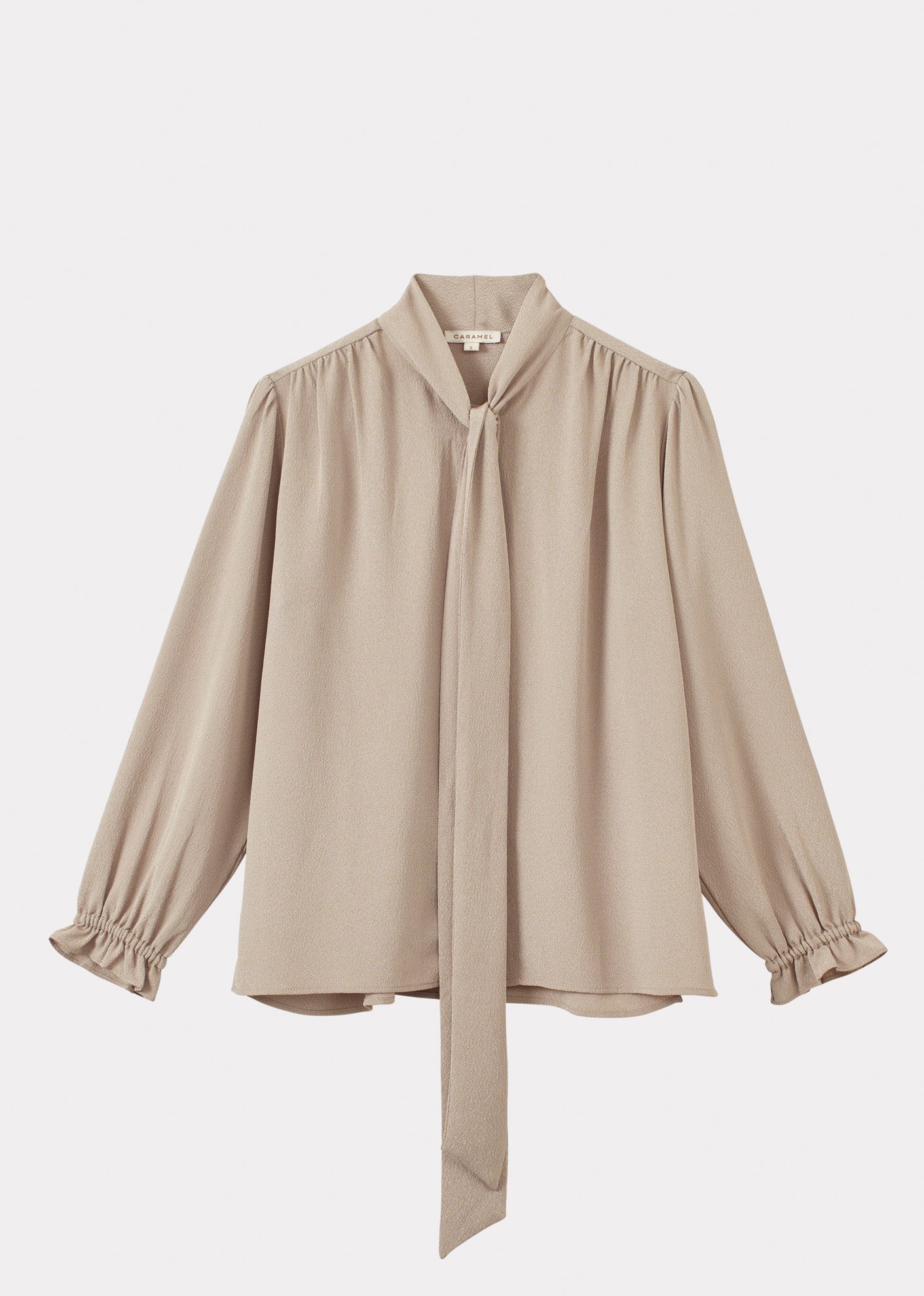 WOMAN FOLSOM BLOUSE - SAND