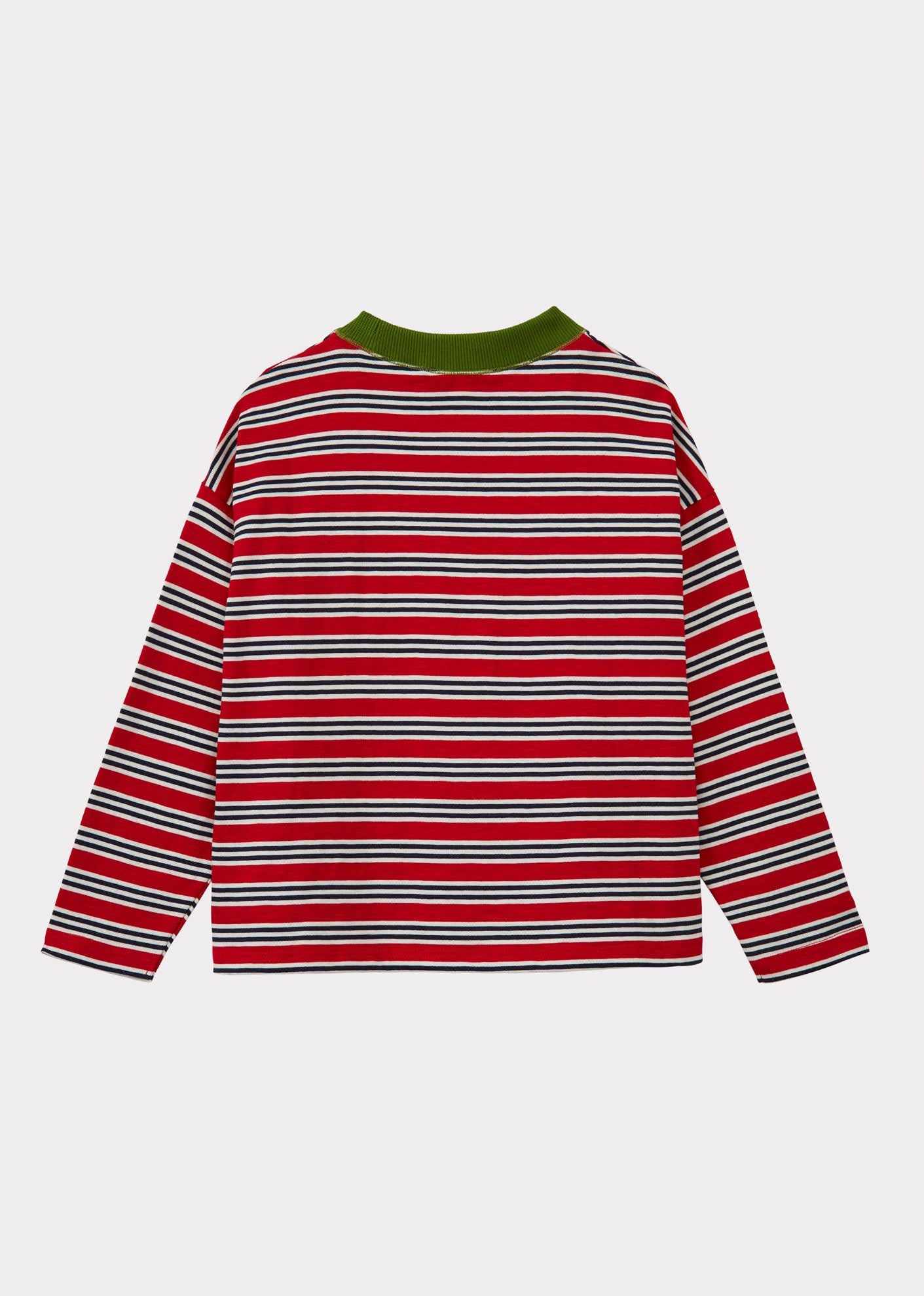 OTTO CHILDREN'S LONG-SLEEVED T-SHIRT - RED STRIPE