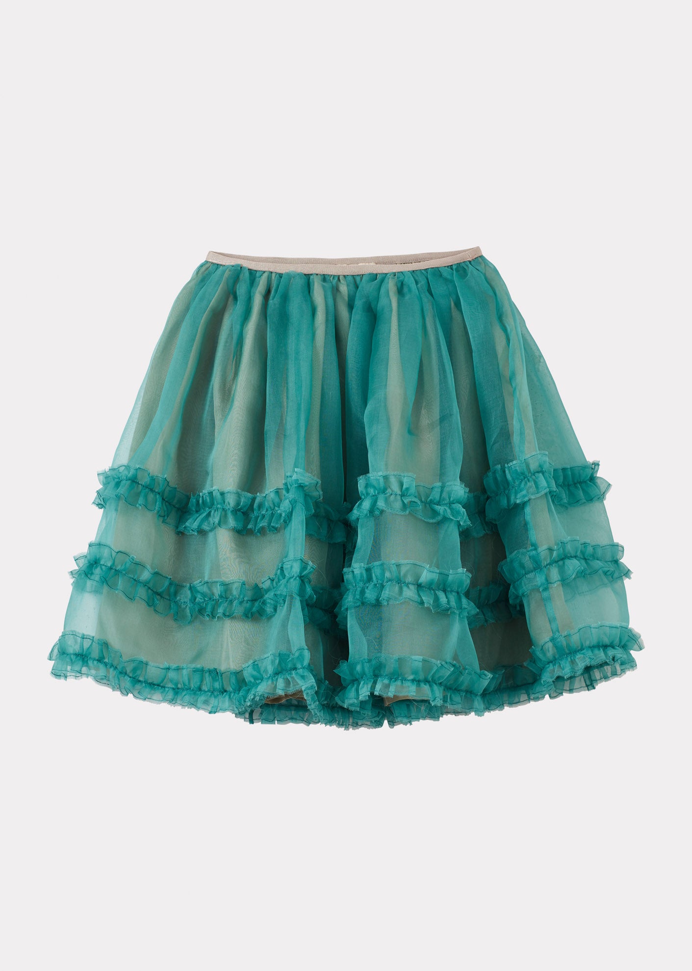 HALTON PARTY SKIRT - TEAL