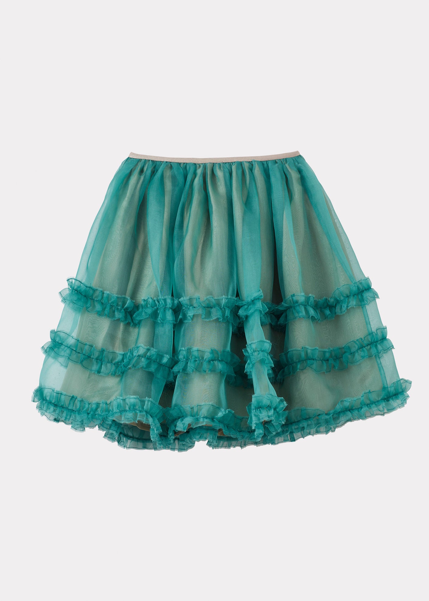 HALTON PARTY SKIRT - TEAL