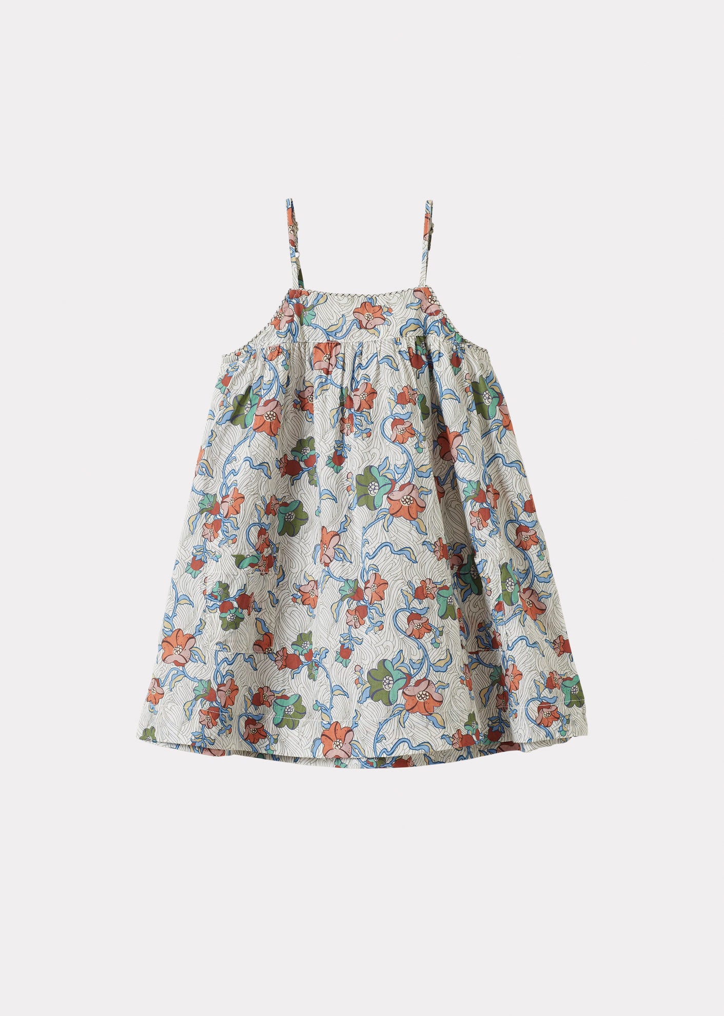 IBERA BABY GIRL'S COTTON DRESS - LIBERTY JUDY JANE PRINT