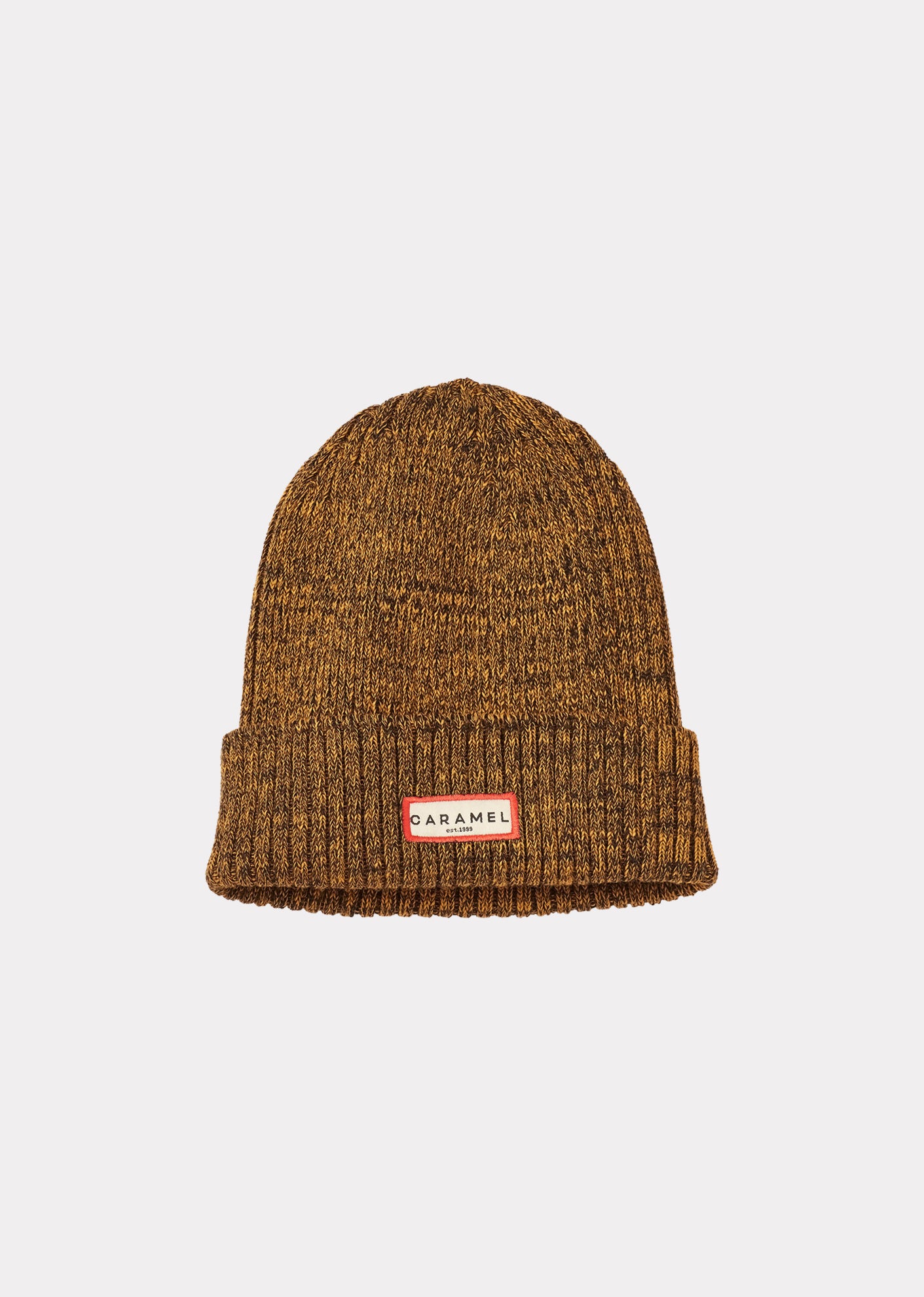 JESSE CHILDREN'S RIB BEANIE - OCHRE