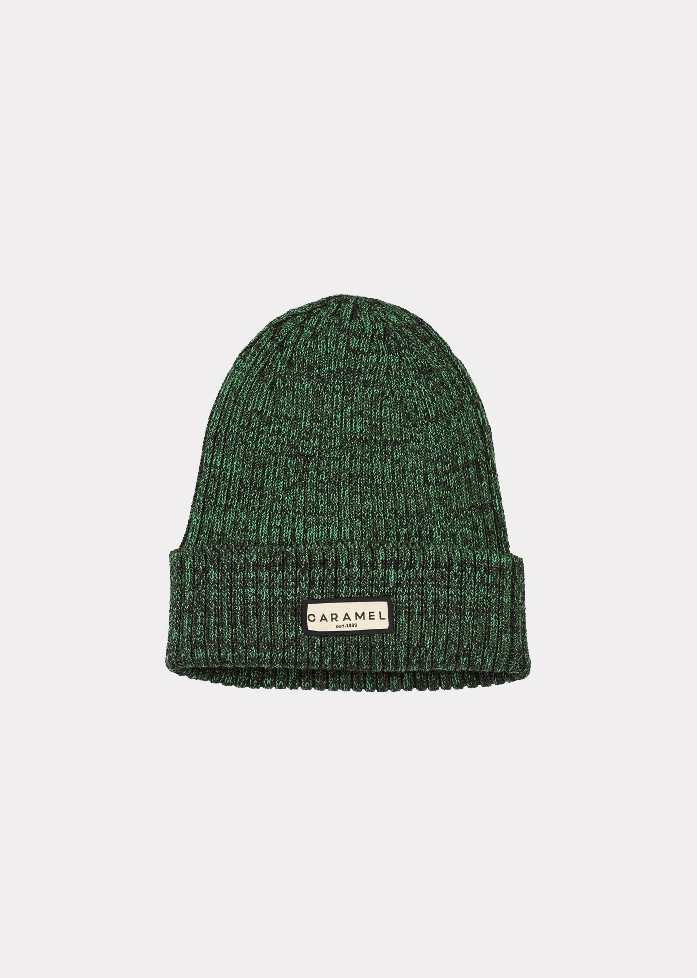 JESSE CHILDREN'S RIB BEANIE  - GREEN