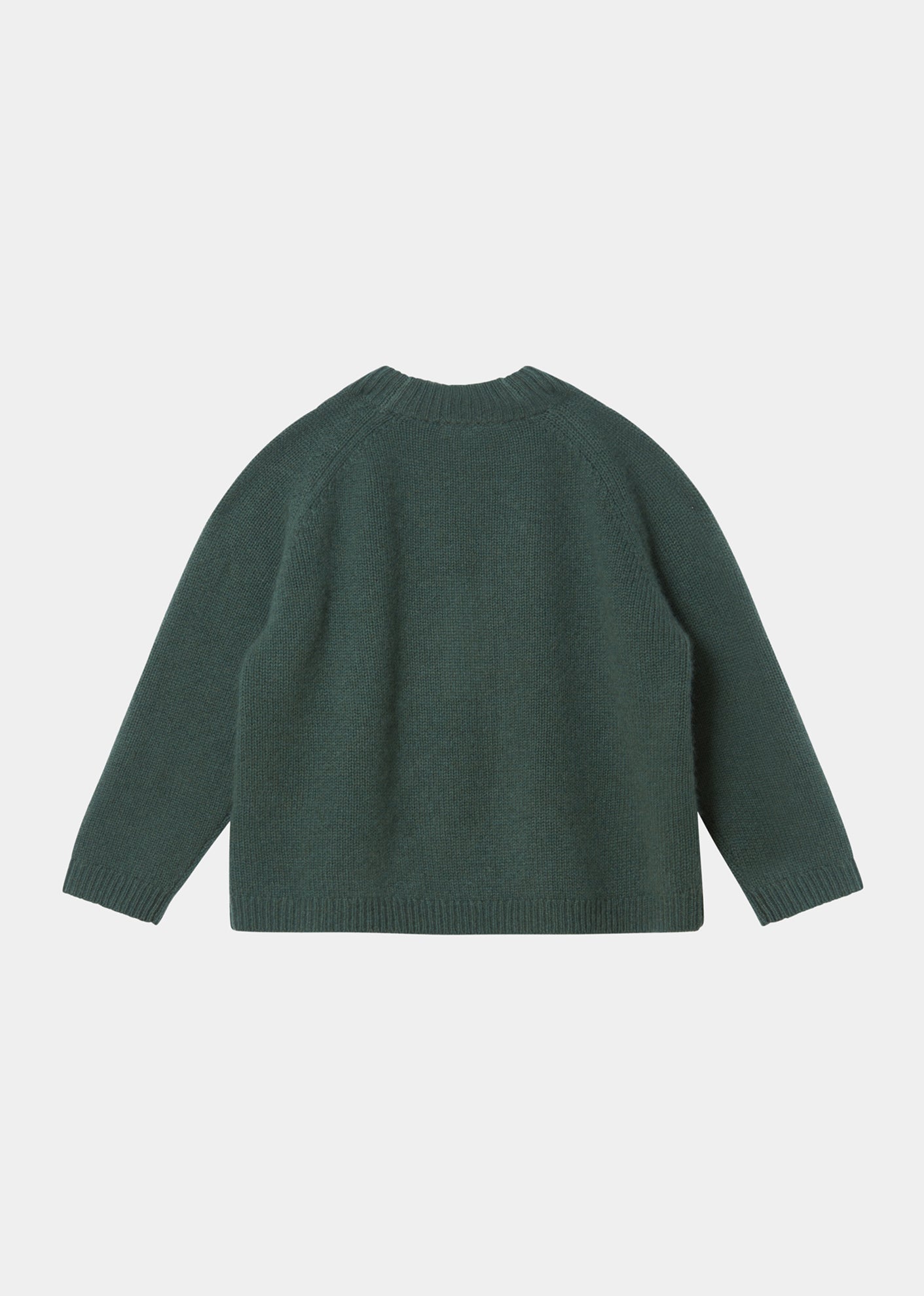 KALER CASHMERE CHILDREN'S JUMPER - PINE