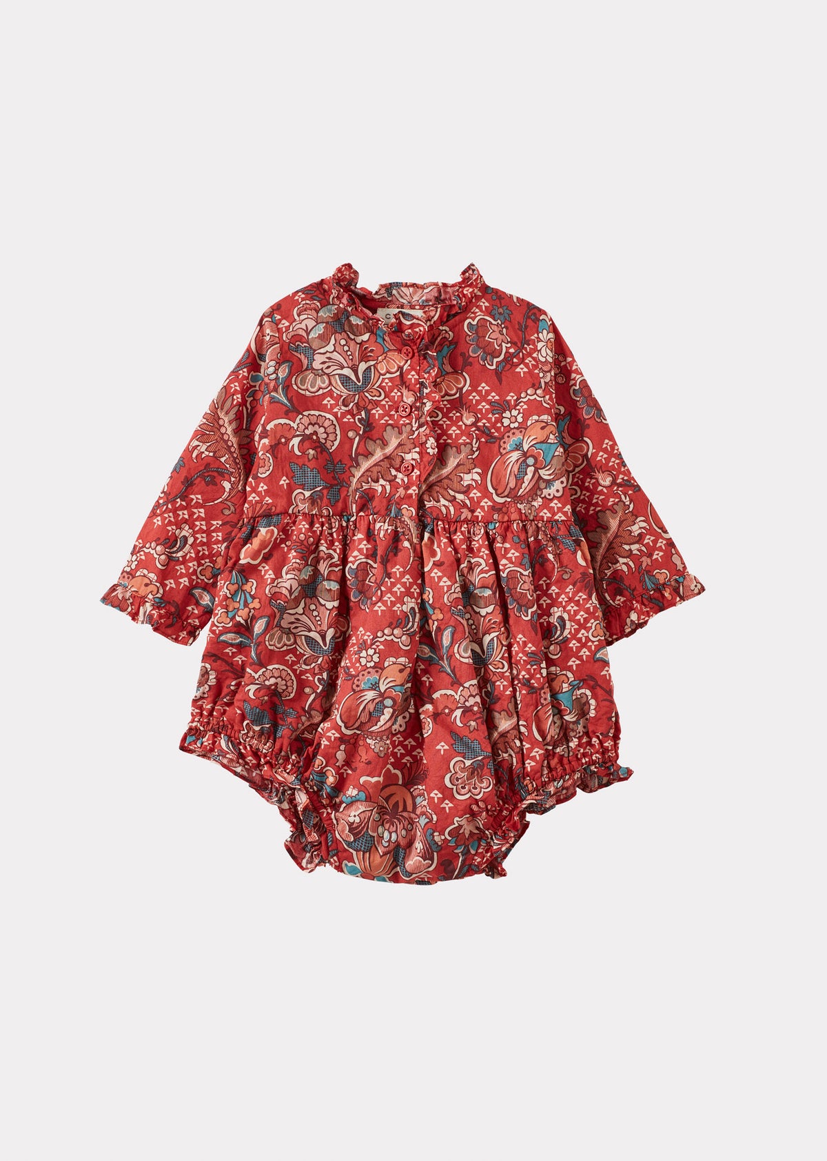 KIRBY BABY COTTON CORDUROY ROMPER - LIBERTY WEAVERS WONDER