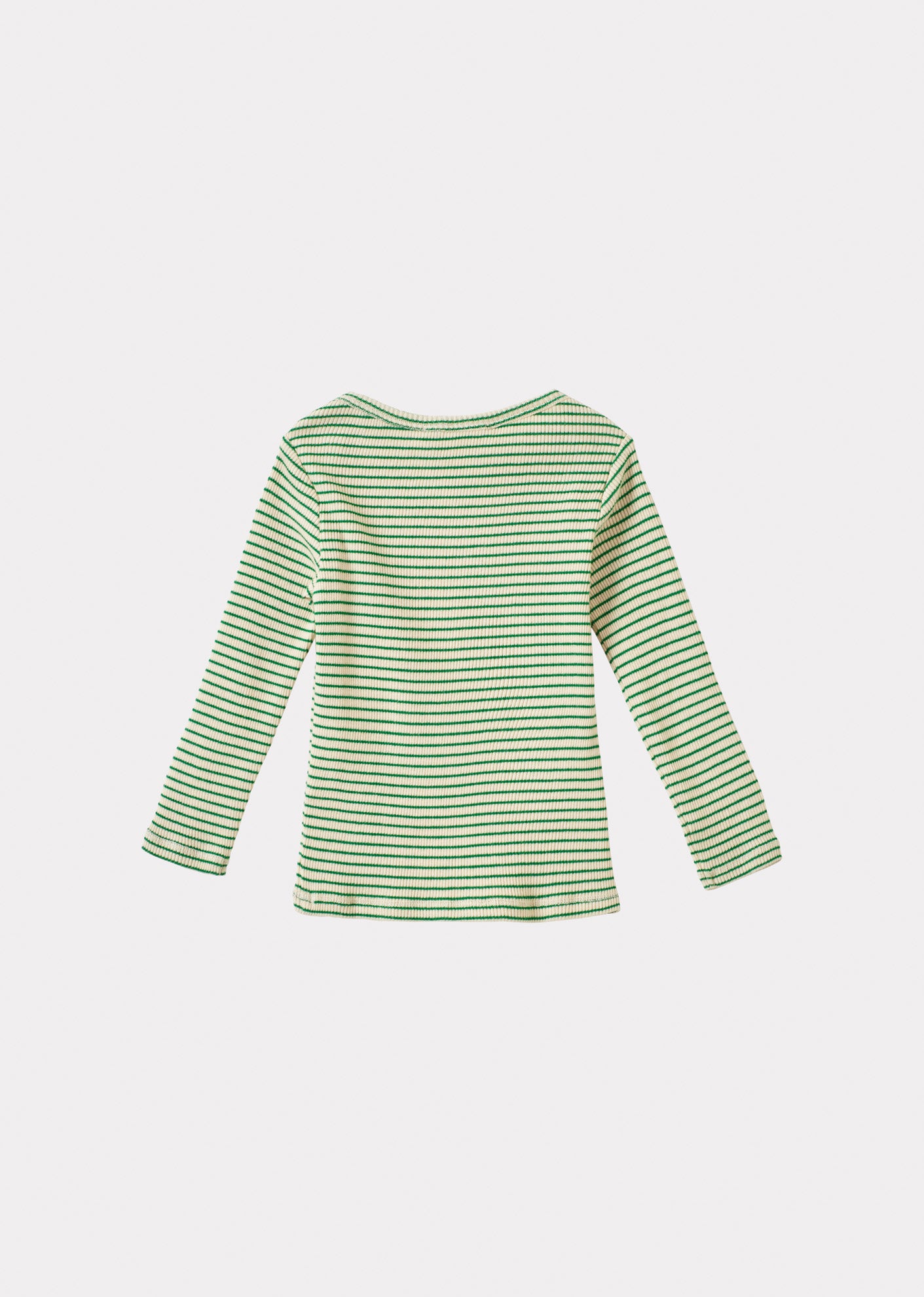 KISHON BABY T-SHIRT - EMERALD GREEN/CREAM