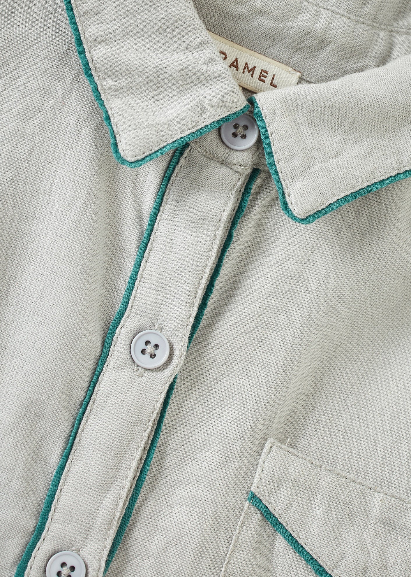 KORE CHILDREN'S COTTON SHIRT - PALE GREY