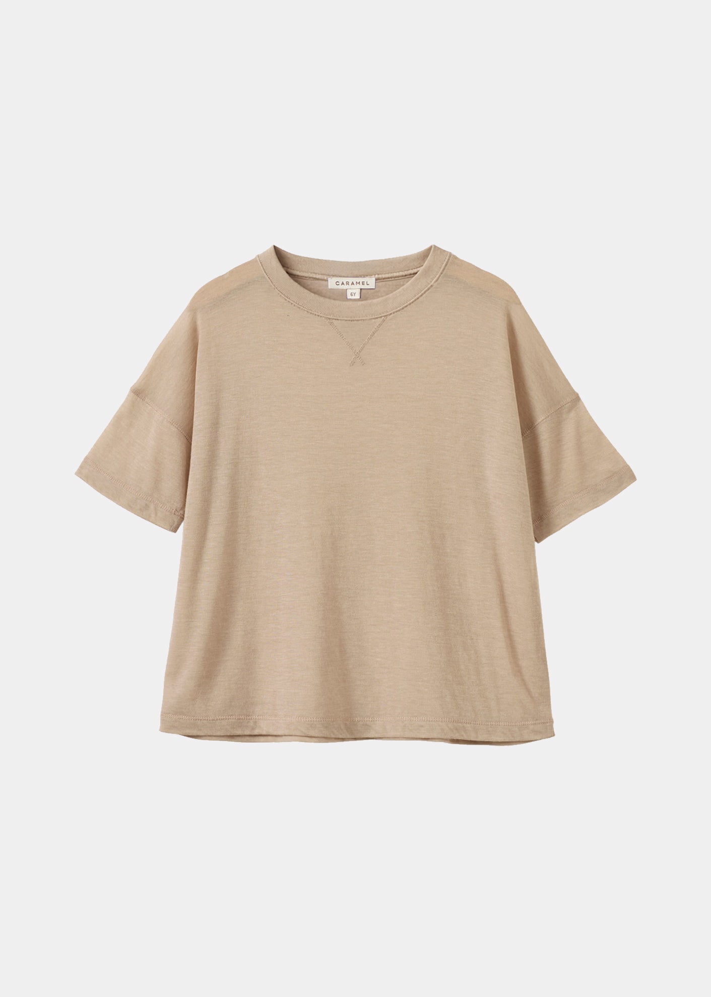 KEZAR CHILDREN'S T-SHIRT - OATMEAL