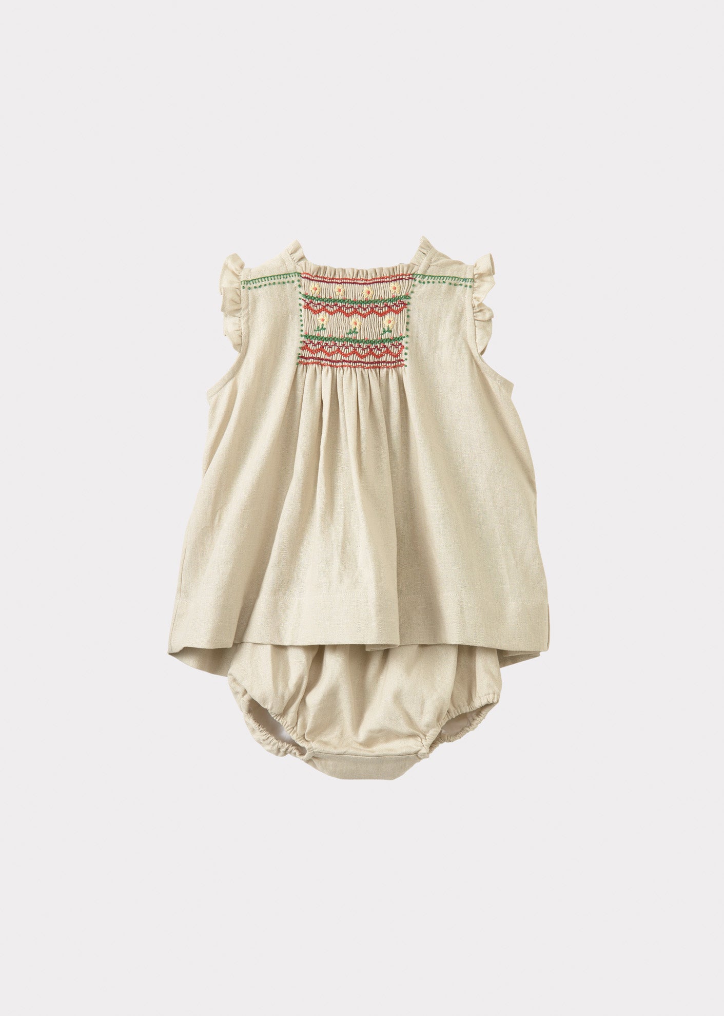 MORINGA BABY DRESS - BEIGE