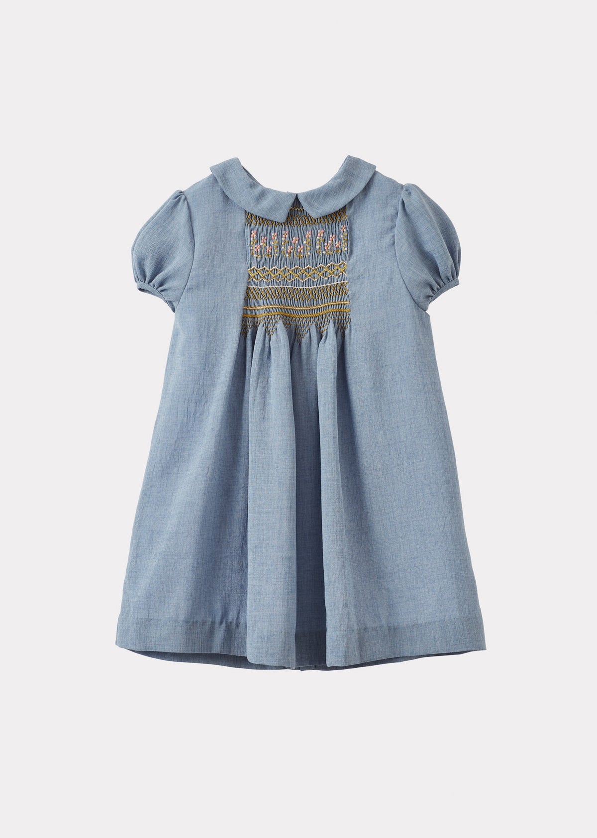MARS GIRL'S DRESS - CORNFLOWER