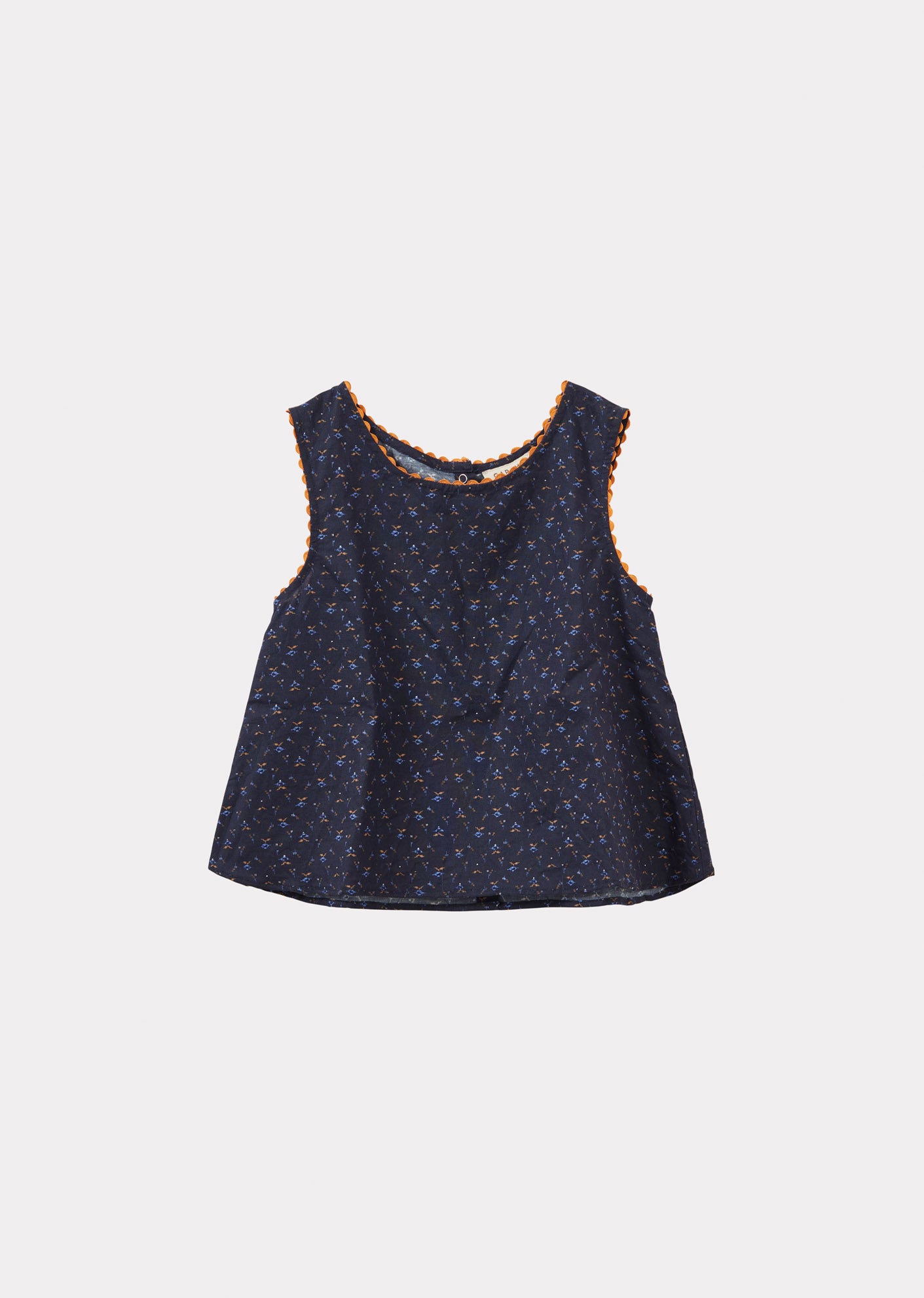 PEA GIRL'S TOP - PIXEL PRINT