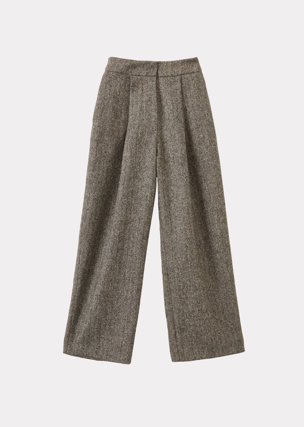 Elegant Pleated Top Trouser
