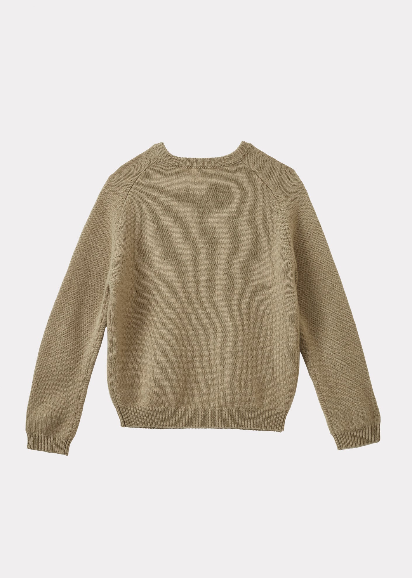POA CHILDREN'S CASHMERE JUMPER - KHAKI