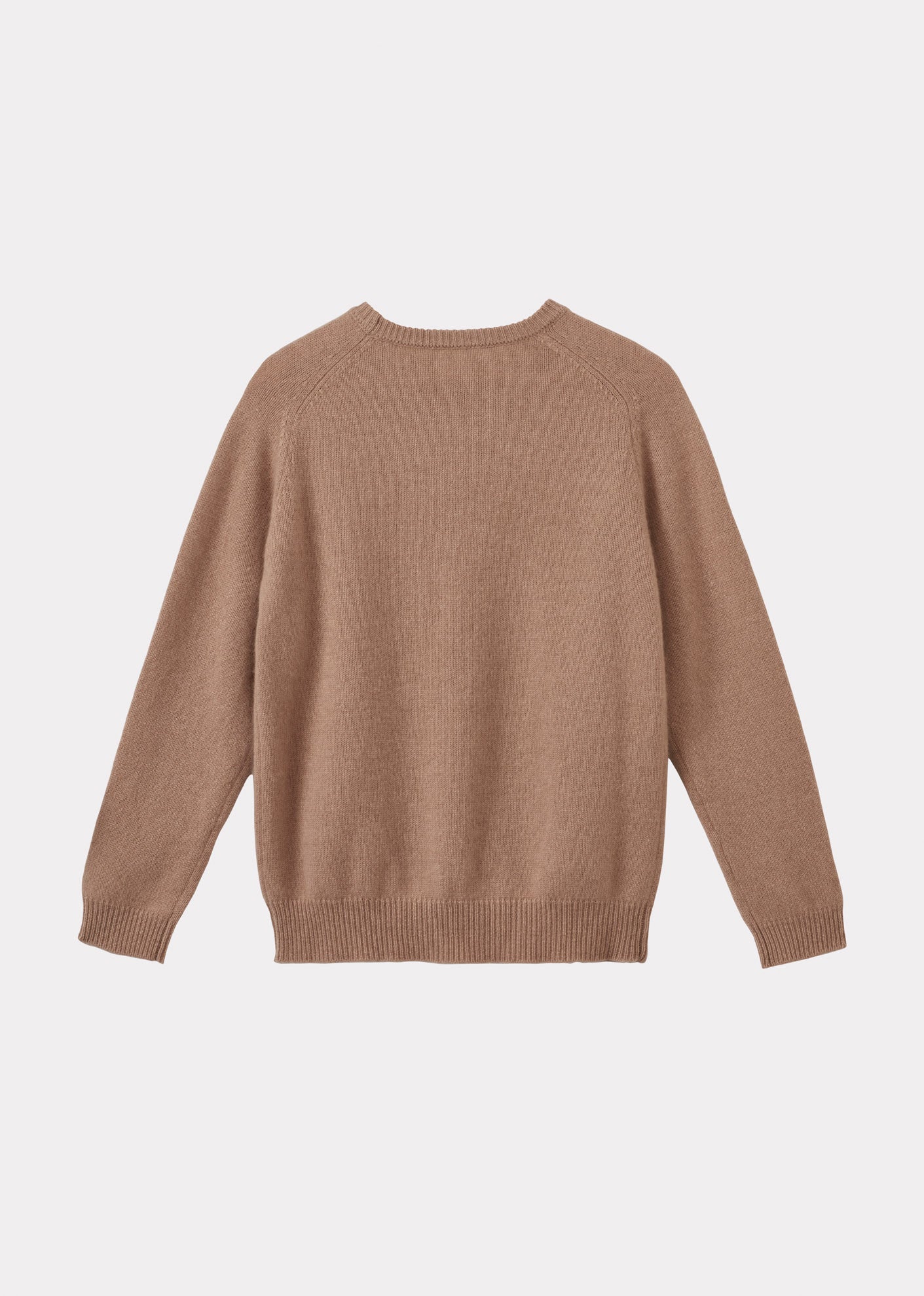 POA WOMEN'S CASHMERE JUMPER - CAMEL