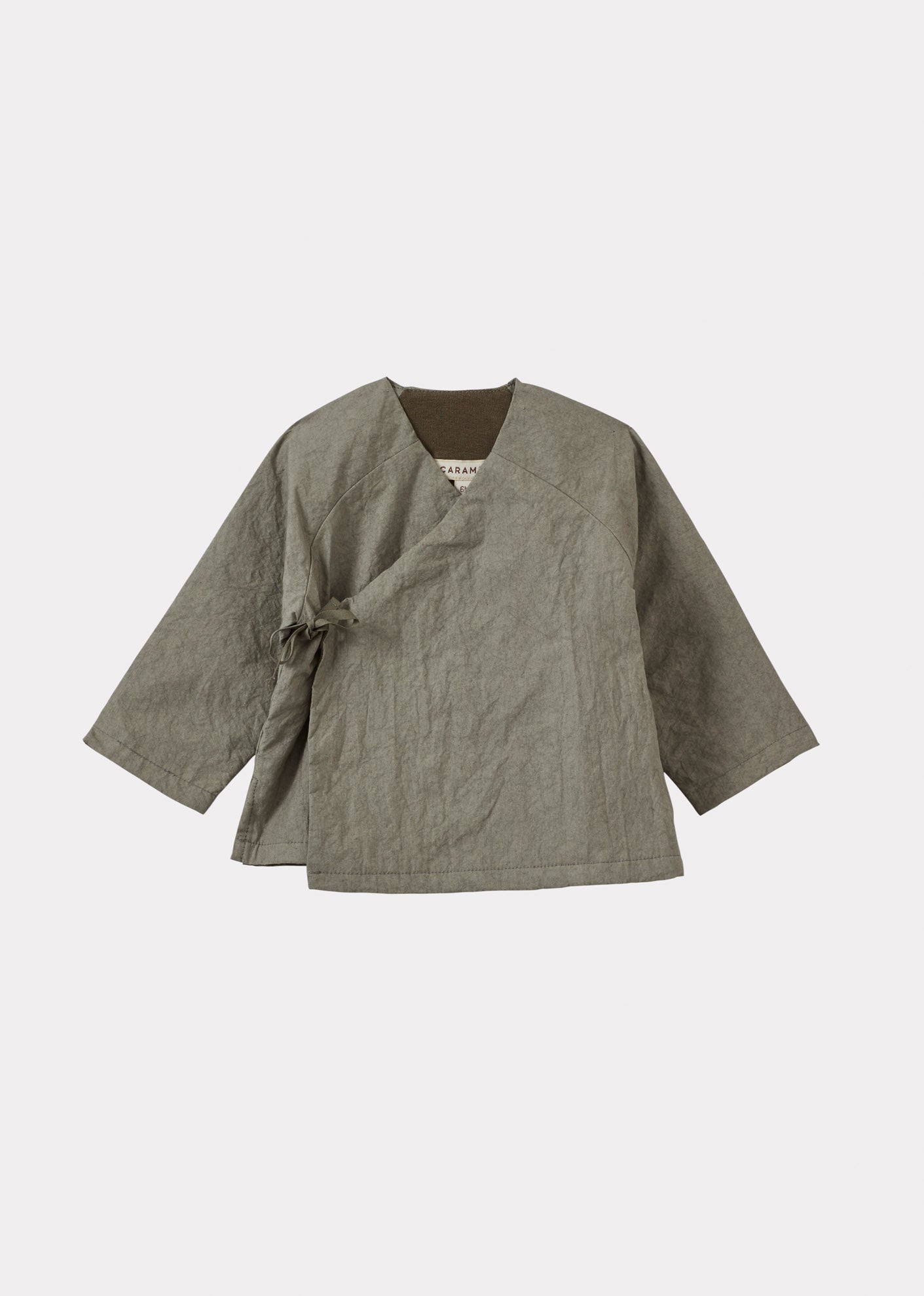 POCHARD BABY TOP AND TROUSERS SET - GREY / GREEN