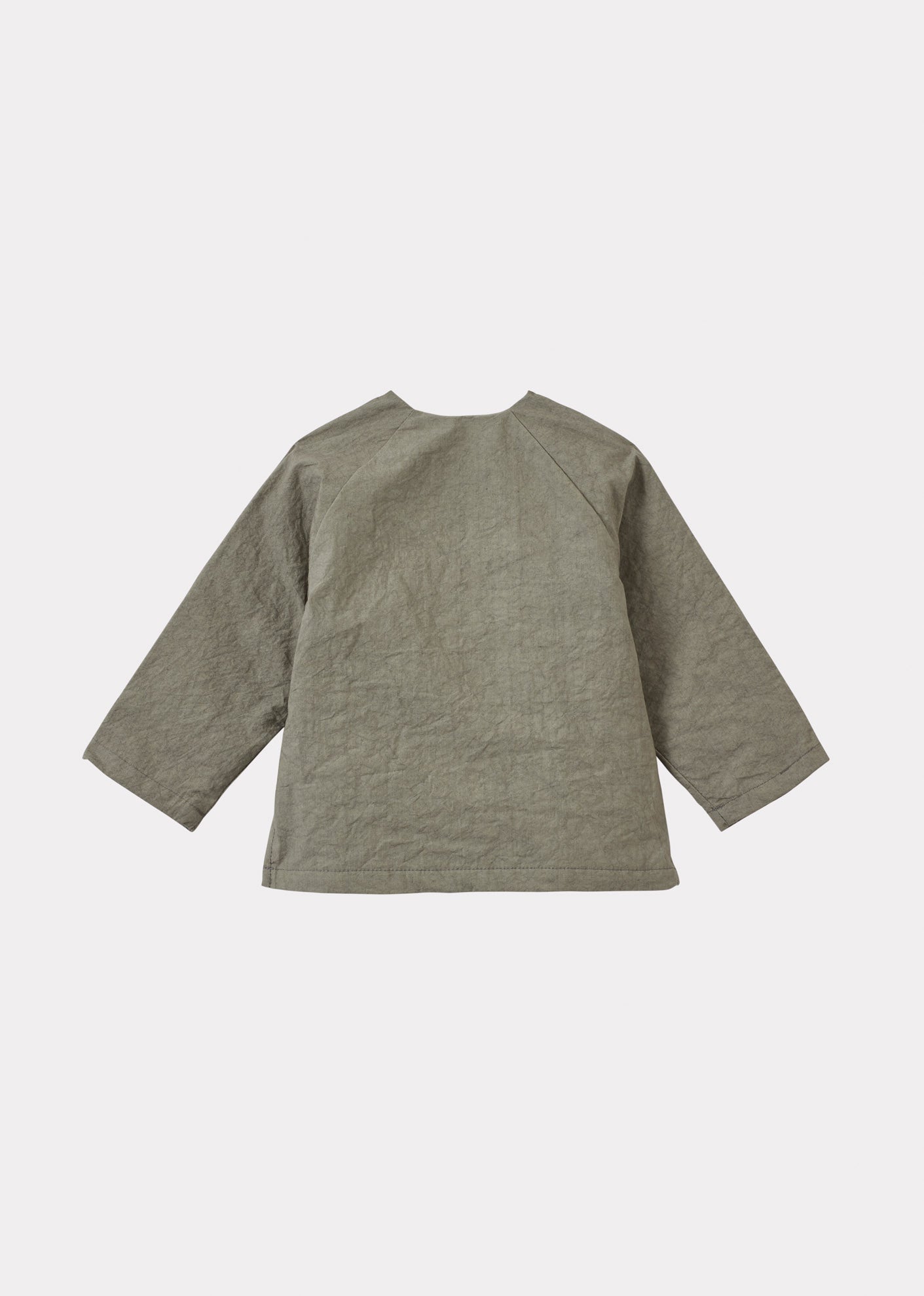 POCHARD BABY TOP AND TROUSERS SET - GREY / GREEN
