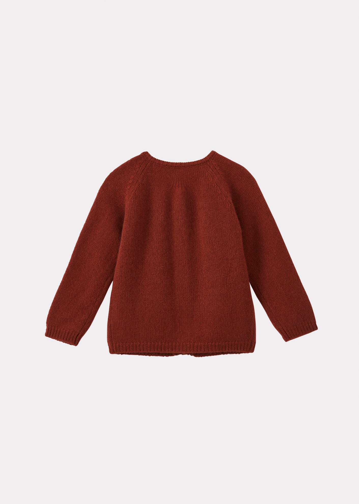 ROSA BABY CASHMERE CARDIGAN - CINNAMON