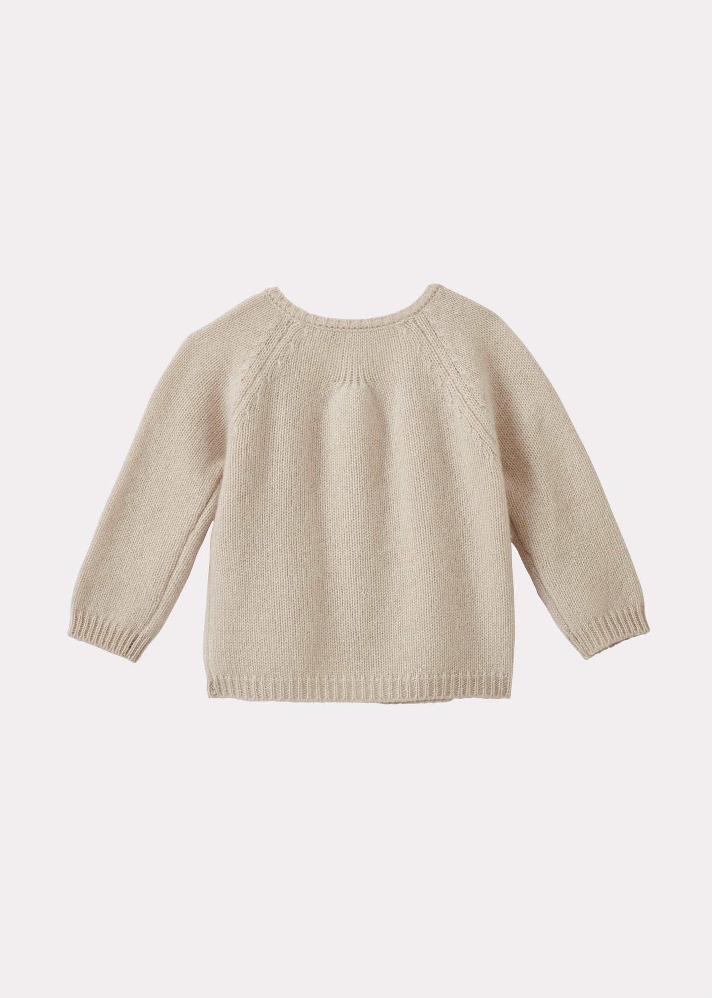 ROSA BABY CASHMERE CARDIGAN - ECRU