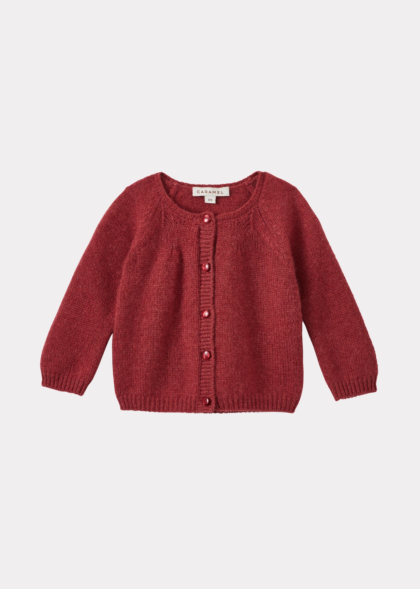 ROSA BABY CASHMERE CARDIGAN - ROSE