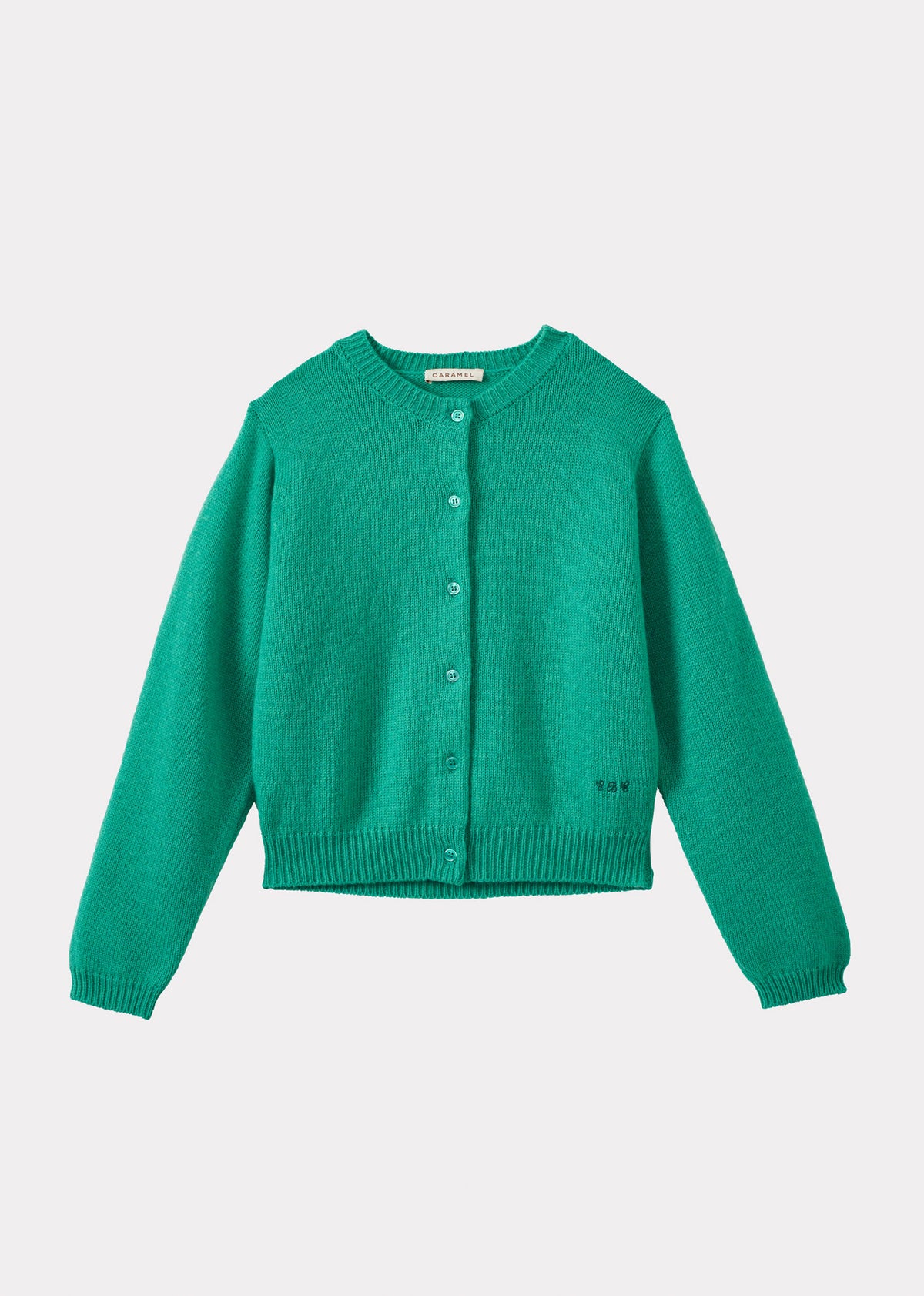 ROSA CHILDREN'S CARDIGAN - TURQUOISE