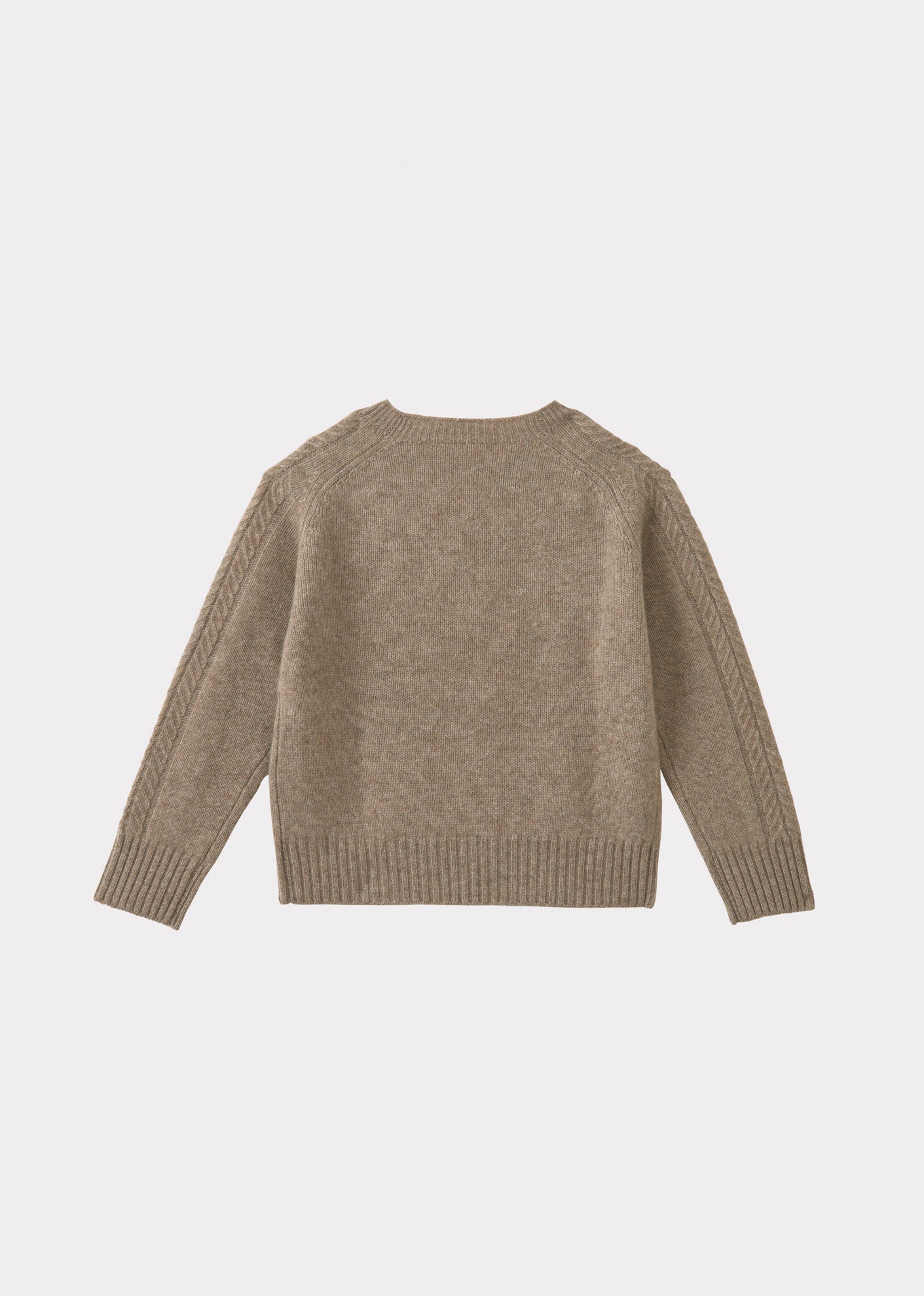 SCOUT CHILDREN'S CASHMERE JUMPER - MINK