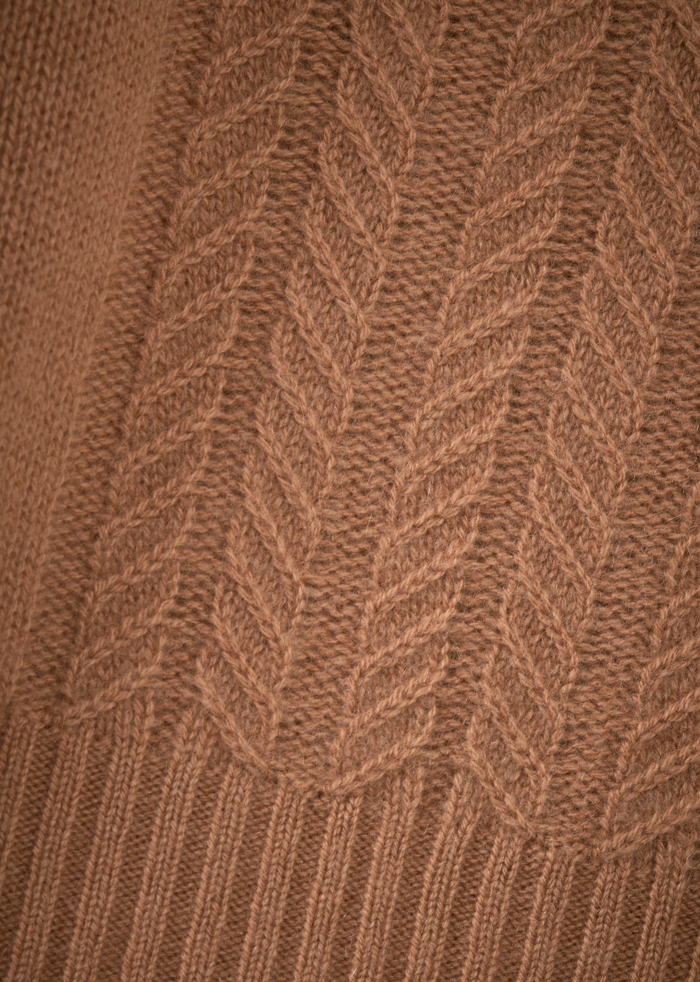 SCOUT BABY CASHMERE JUMPER - TOFFEE