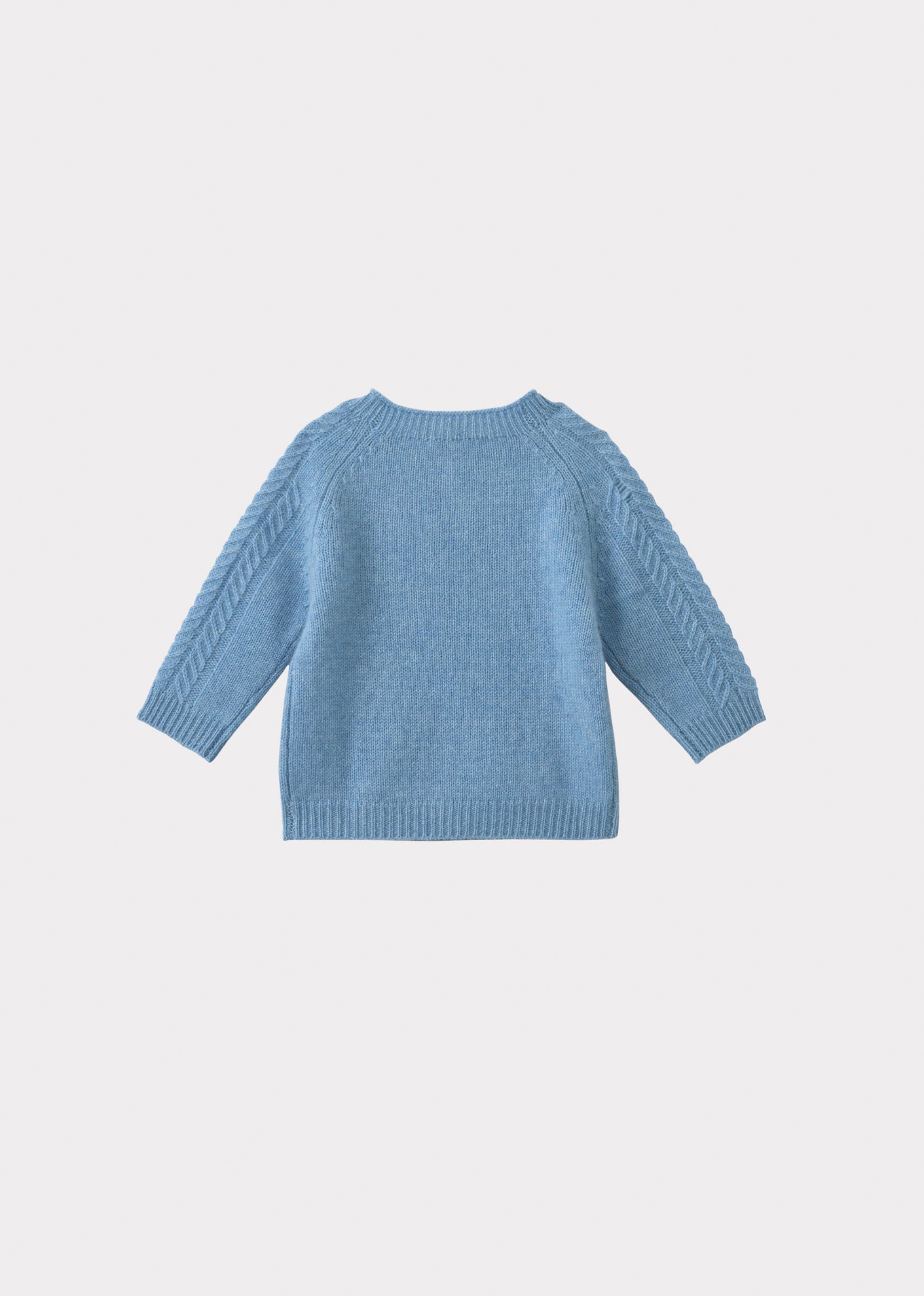 SCOUT BABY CASHMERE JUMPER - SKY BLUE