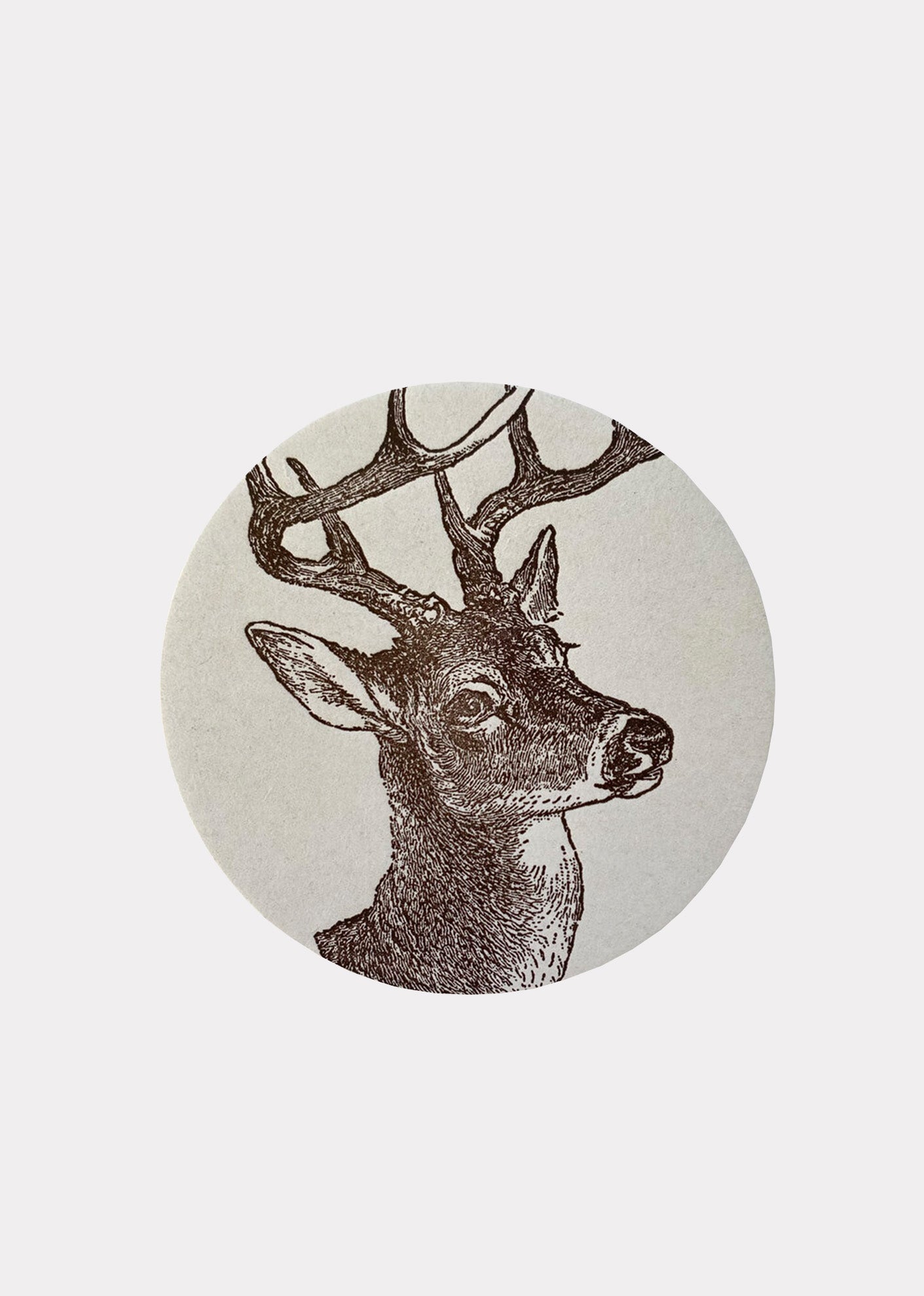 SESAME PRESS COASTER SET OF 8 - DEER