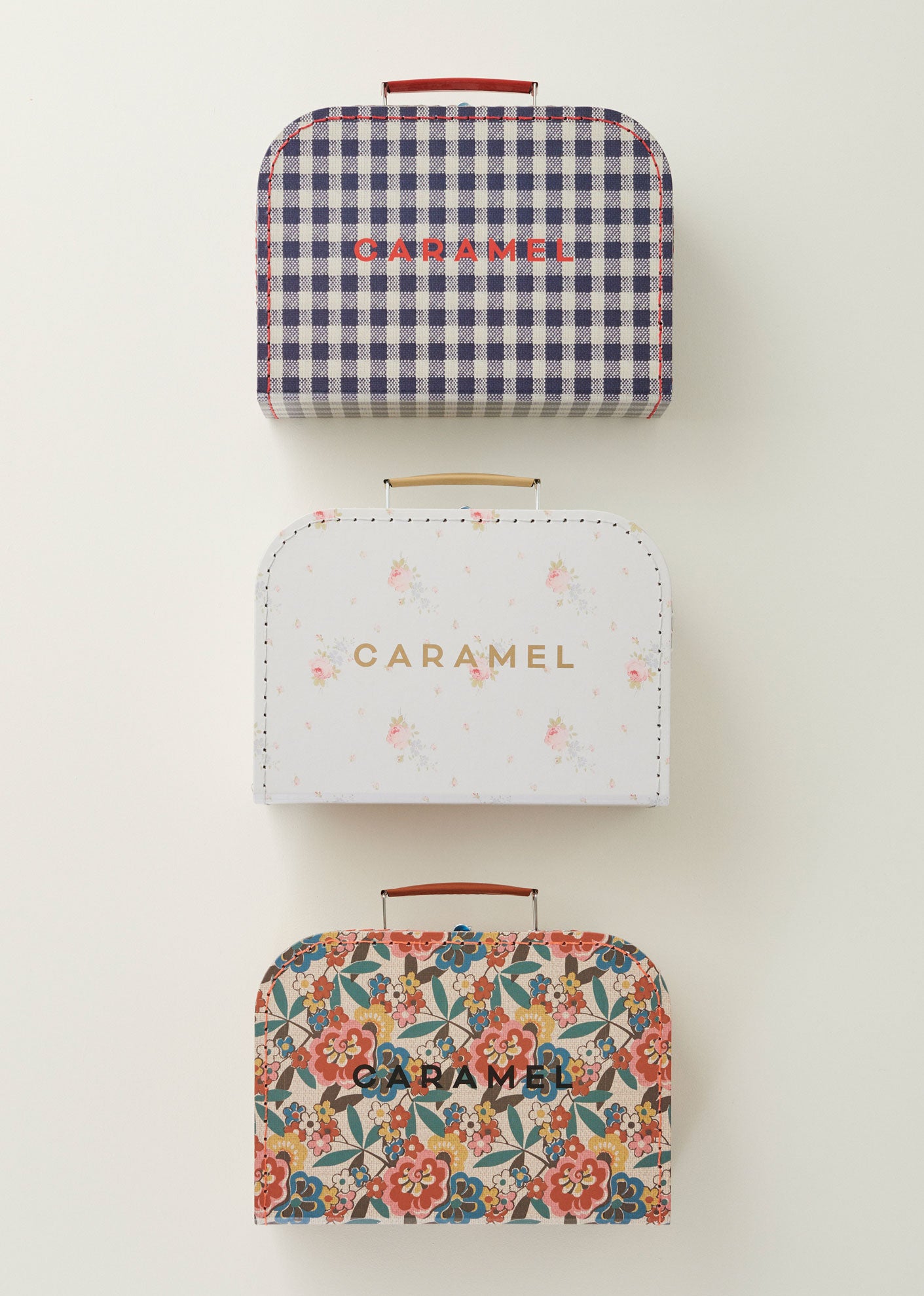 SMALL SUITCASE - ROSE BOUQUET