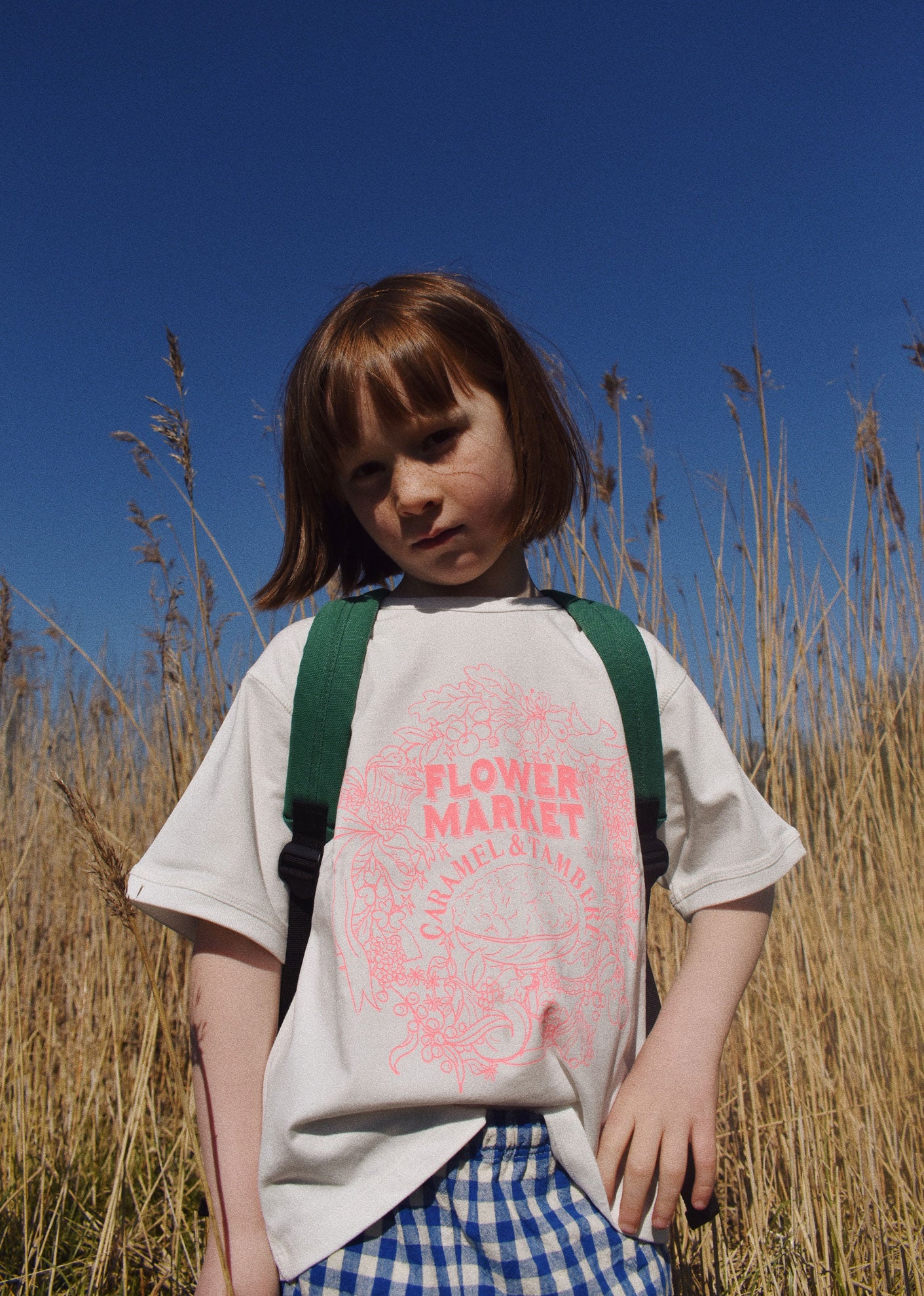 SS24 CARAMEL X TAMBERE 'FLOWER MARKET' T-SHIRT - OFF WHITE