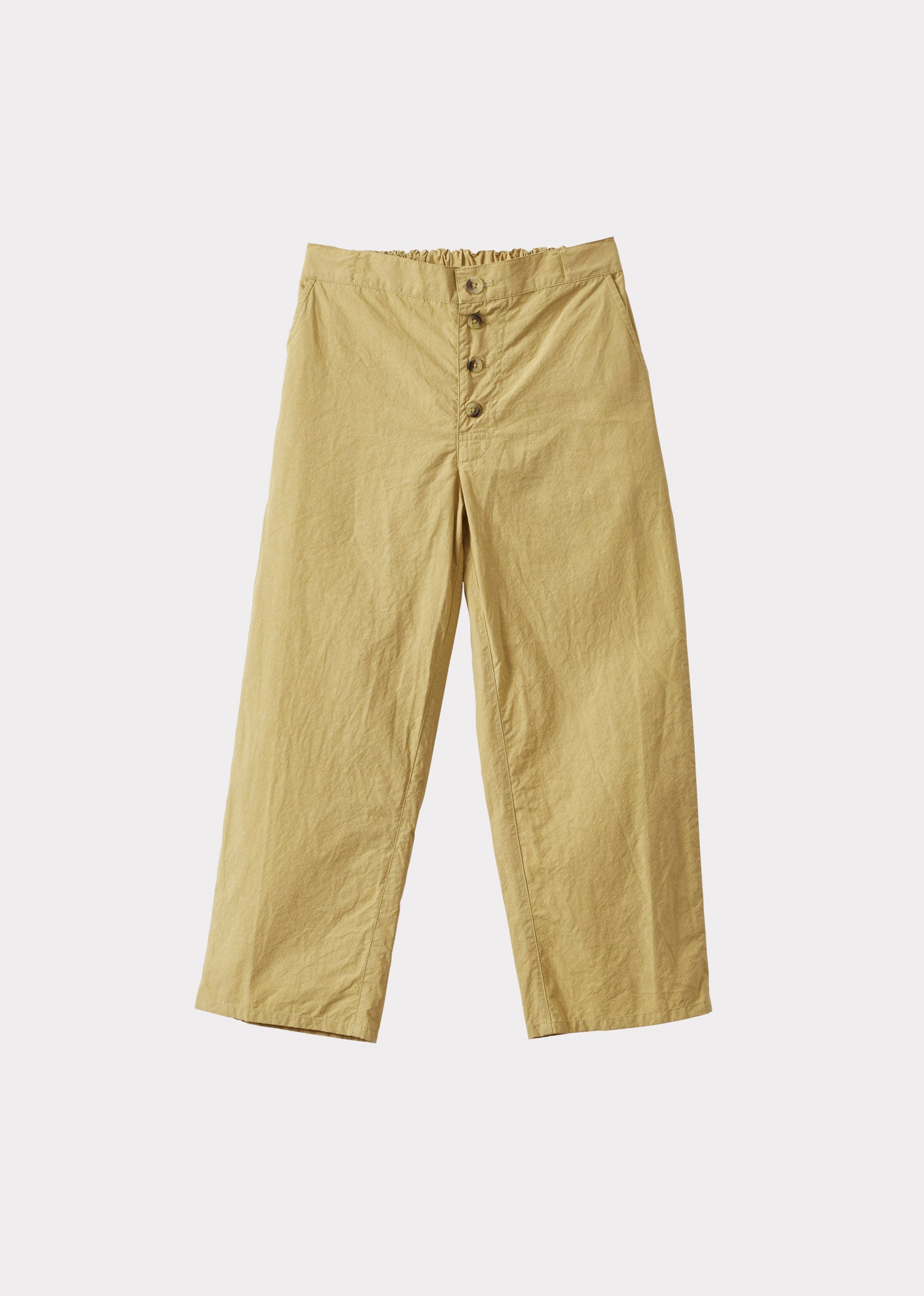 Salmon Stripe Baggy Trousers | Handmade Unisex Kidswear CARAMEL 