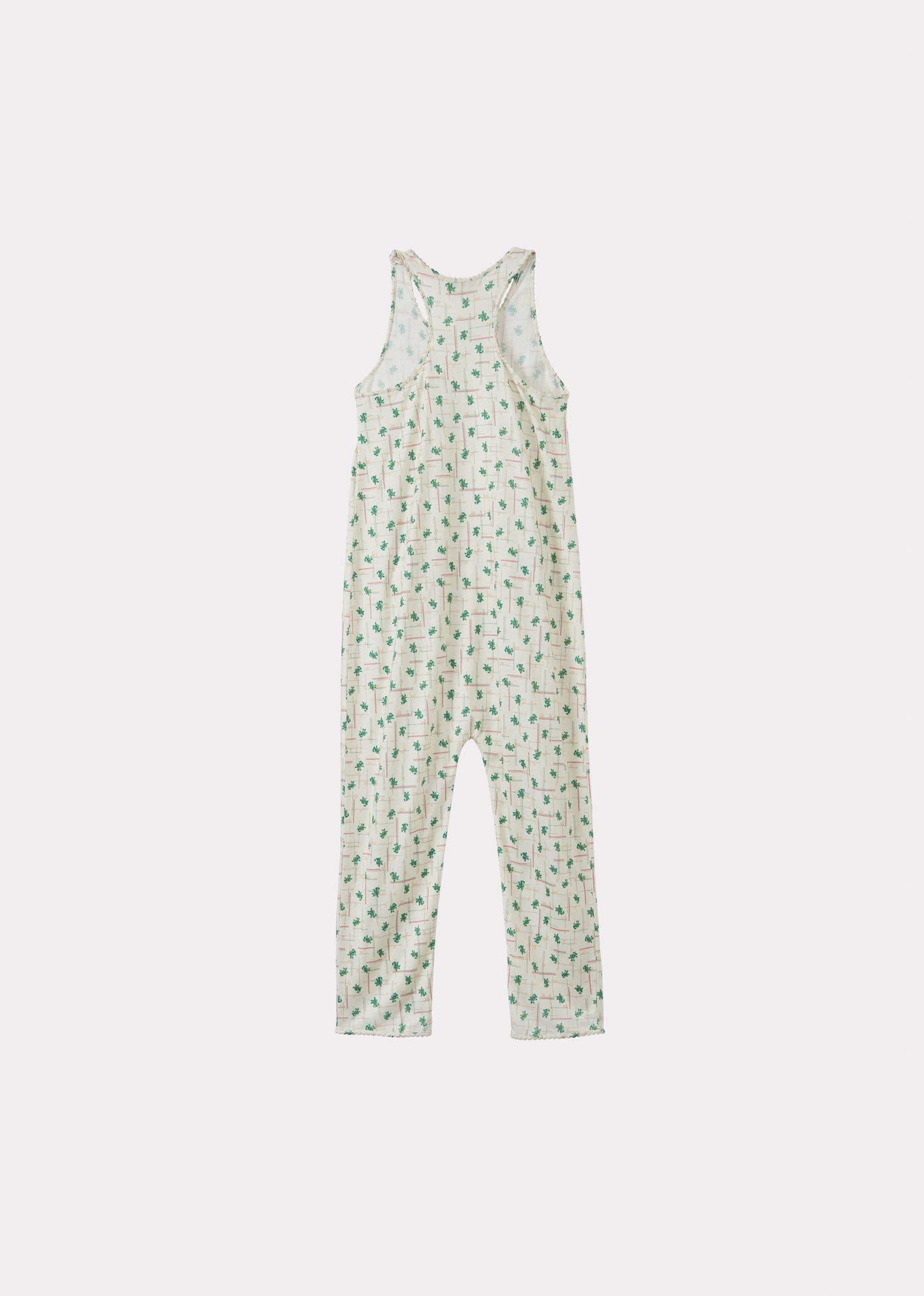 SWORDFISH CHILDREN'S COTTON ROMPER - ROSE POP GEO PRINT
