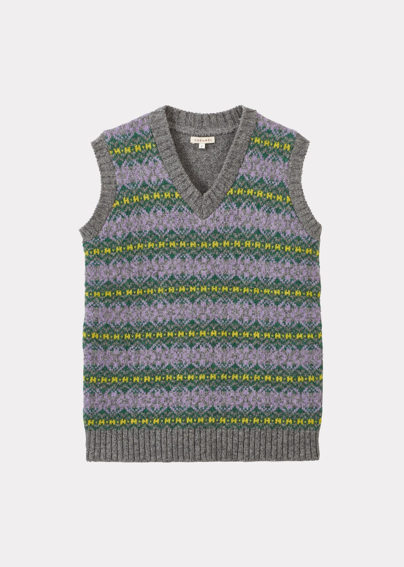 WOMAN V-NECK VEST - MULTI