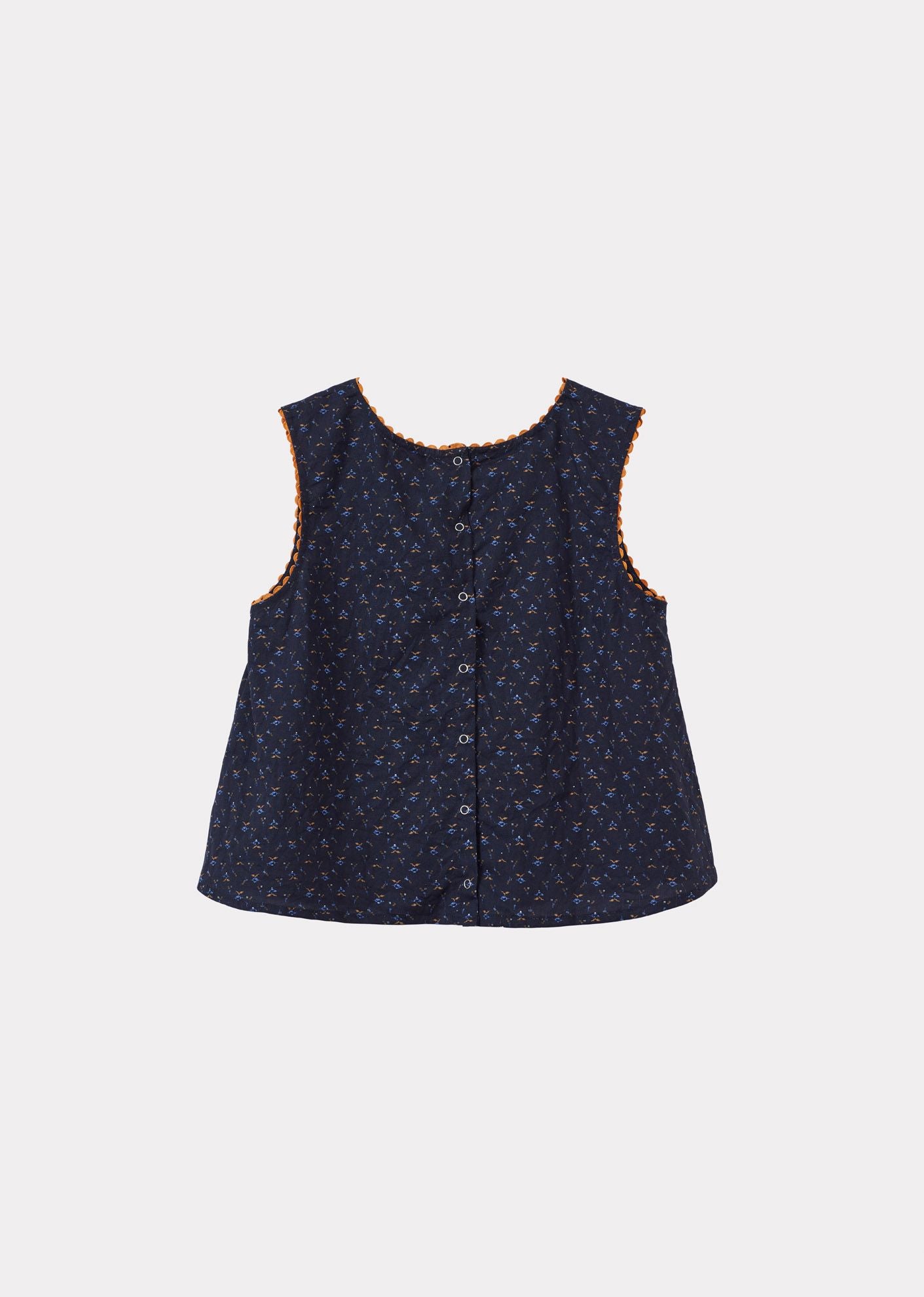 PEA GIRL'S TOP - PIXEL PRINT