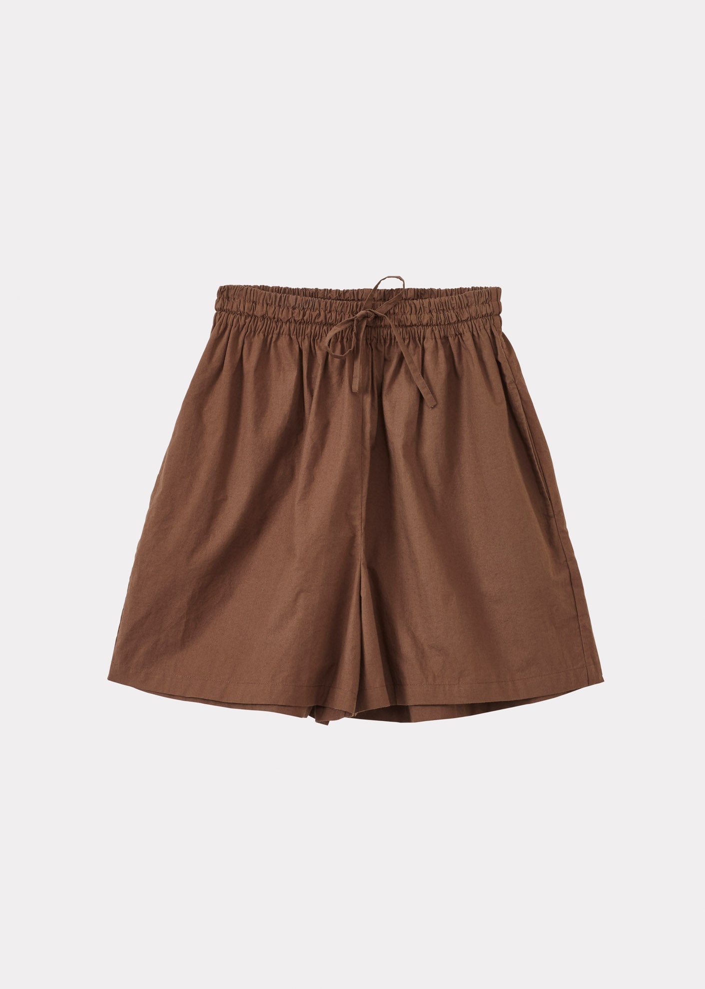 WOMAN TENNIS SHORTS - BROWN