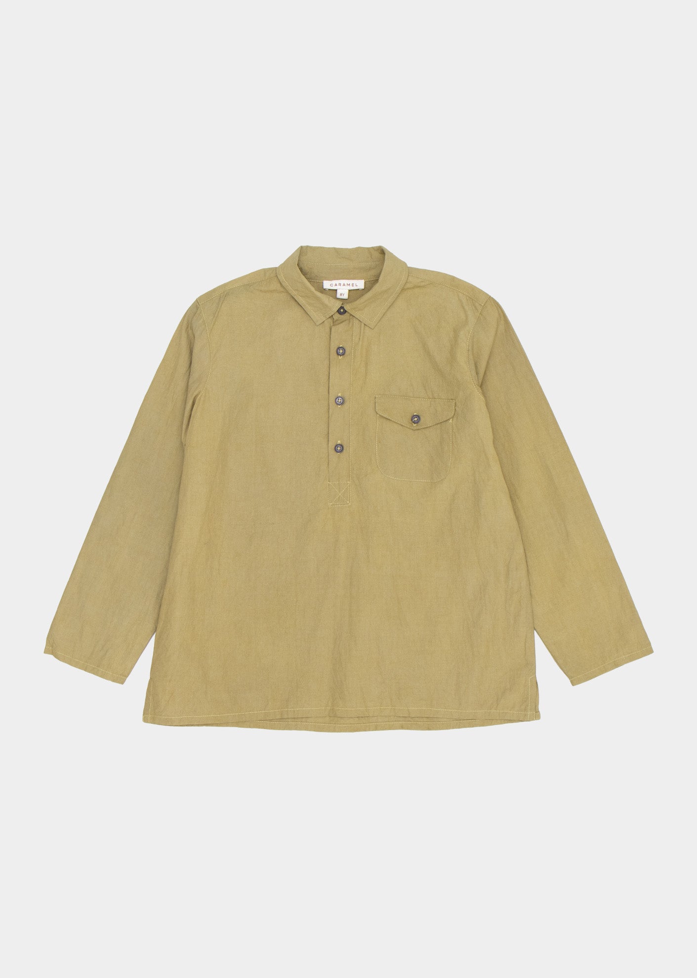 ELBERT KIDS SHIRT - LIGHT KHAKI