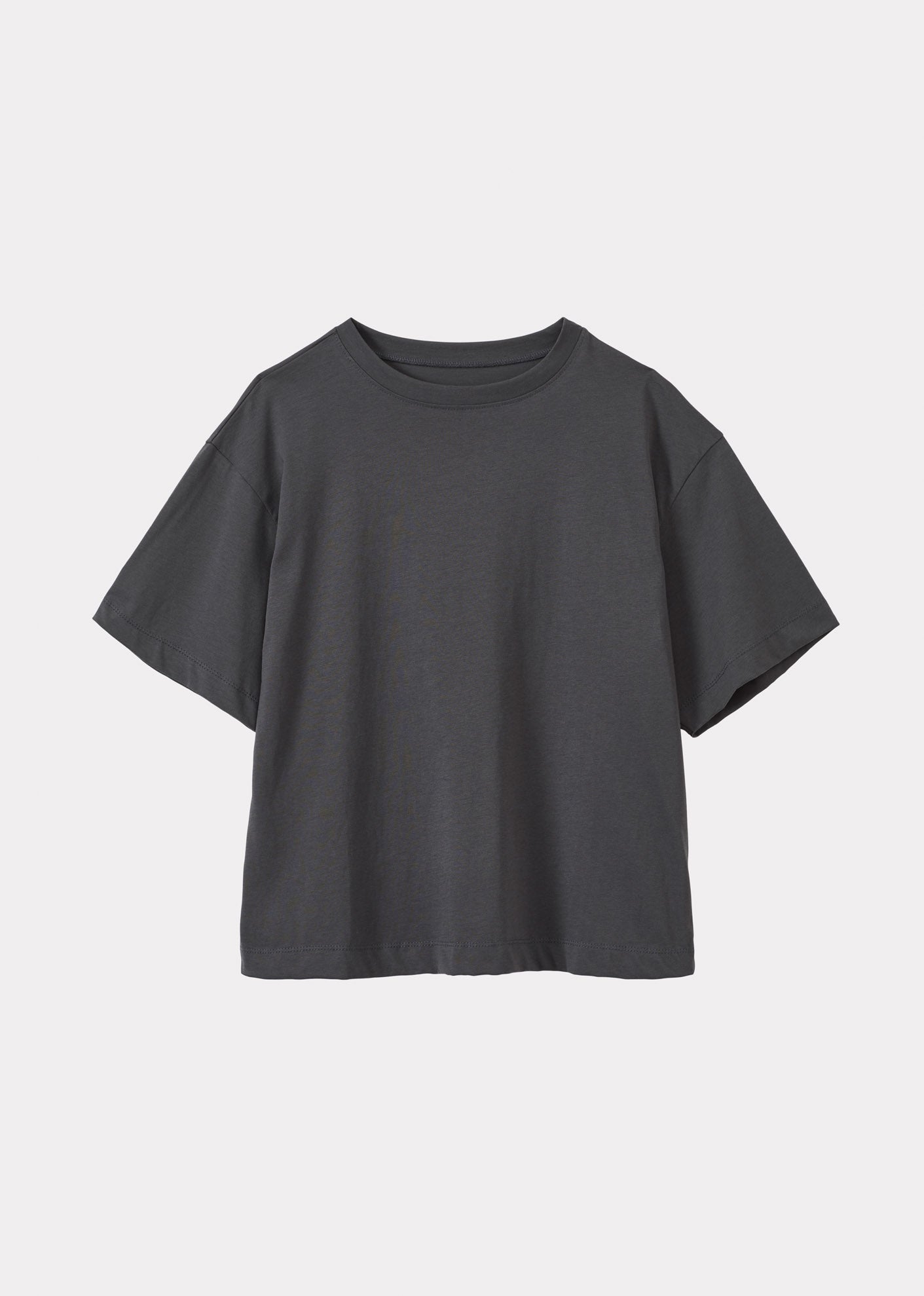 WOMAN SHORT SLEEVE T-SHIRT - CHARCOAL